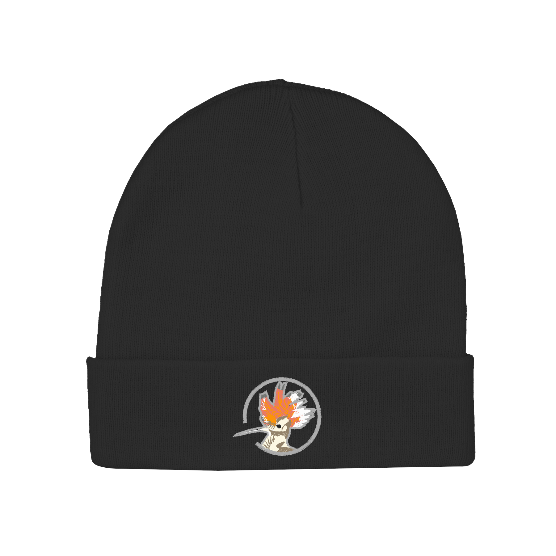 Wiedehopf Bio Unisex Beanie Stick