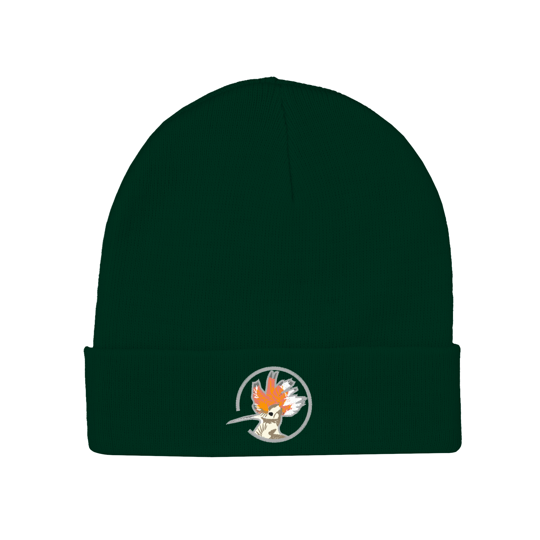 Wiedehopf Bio Unisex Beanie Stick