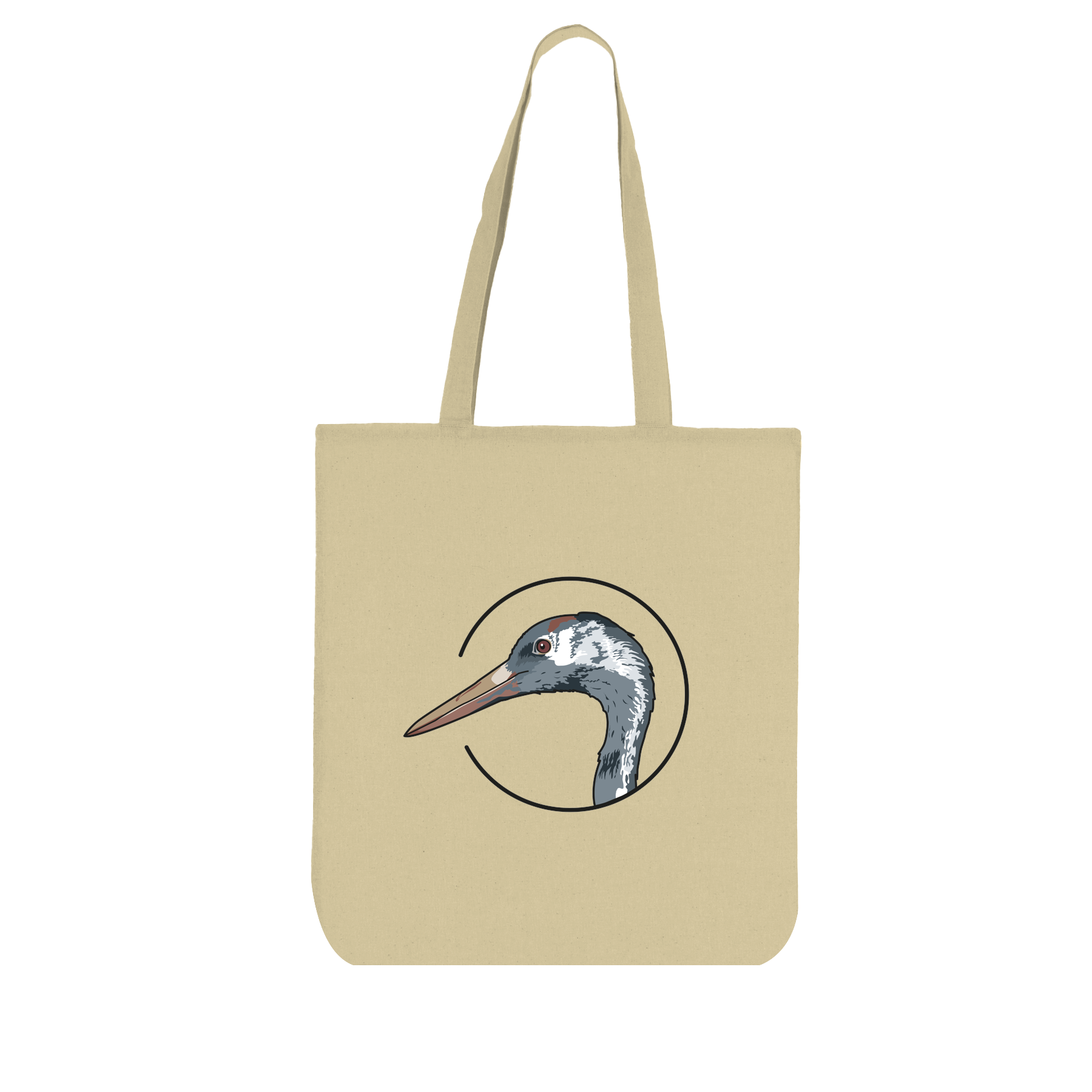 Kranich Bio Tragetasche