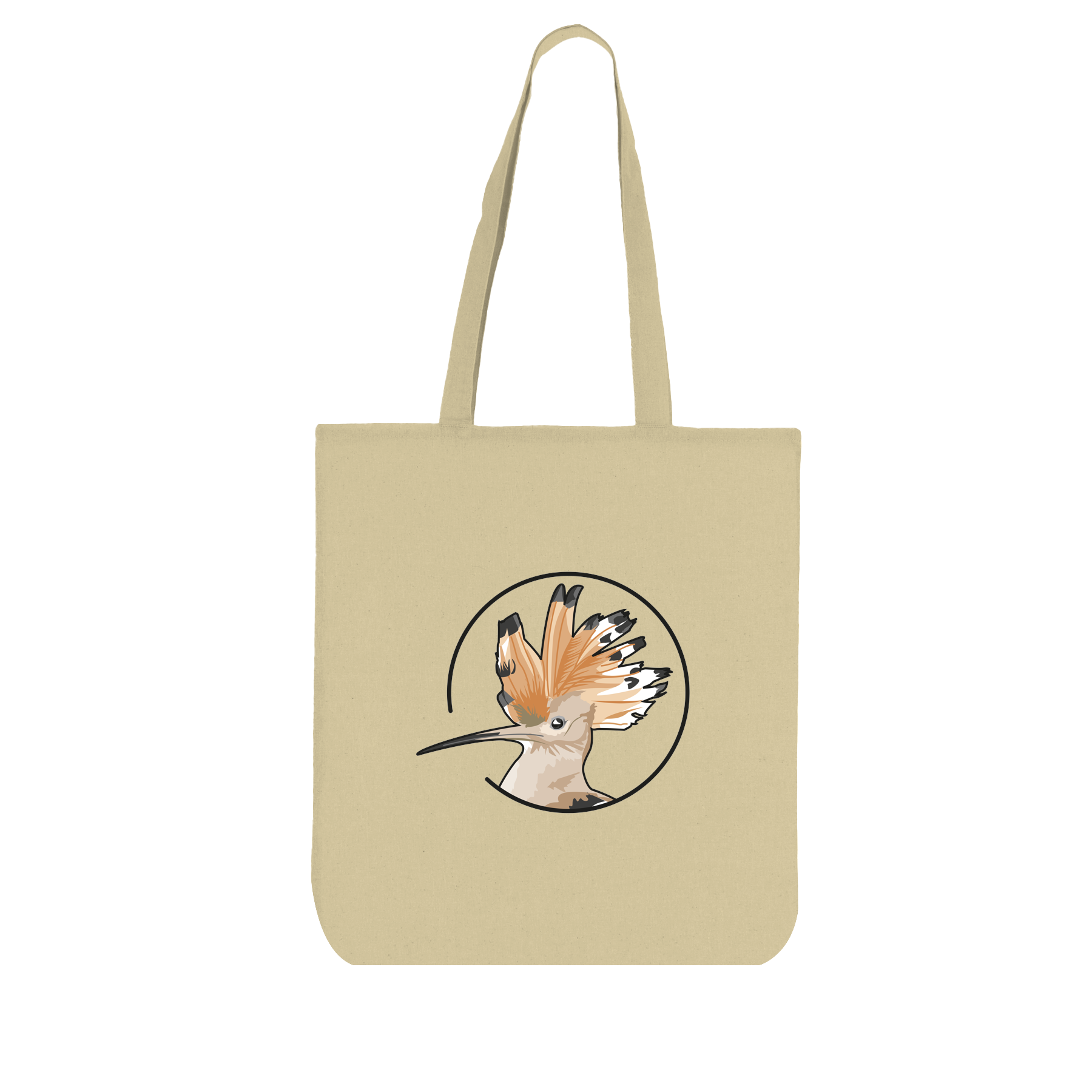 Wiedehopf Bio Tragetasche