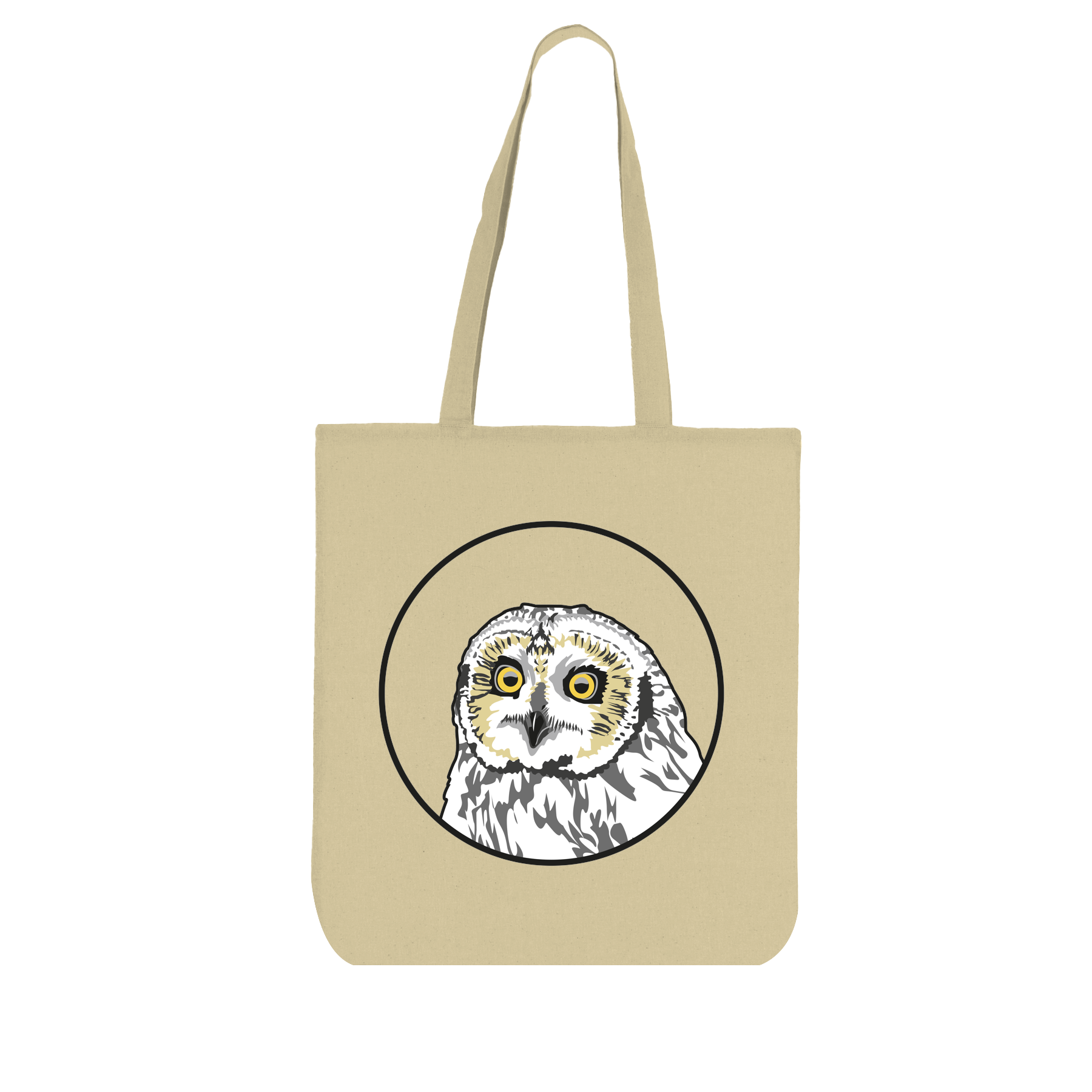 Sumpfohreule Bio Tragetasche