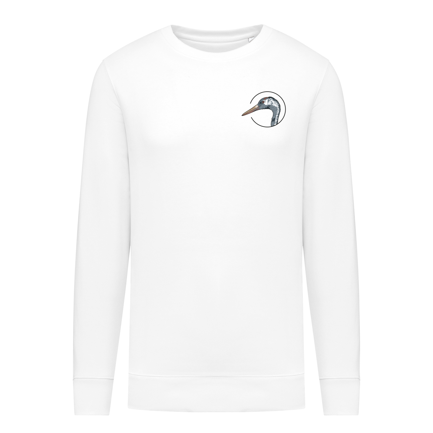 Kranich Bio Männer Sweatshirt