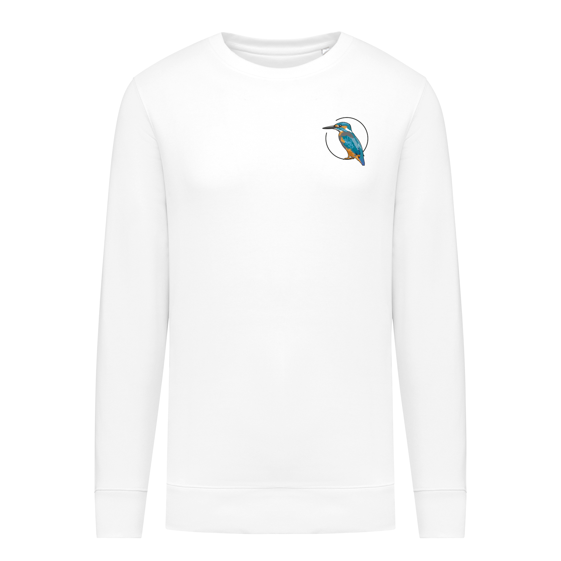 Eisvogel ganz Bio Männer Sweatshirt