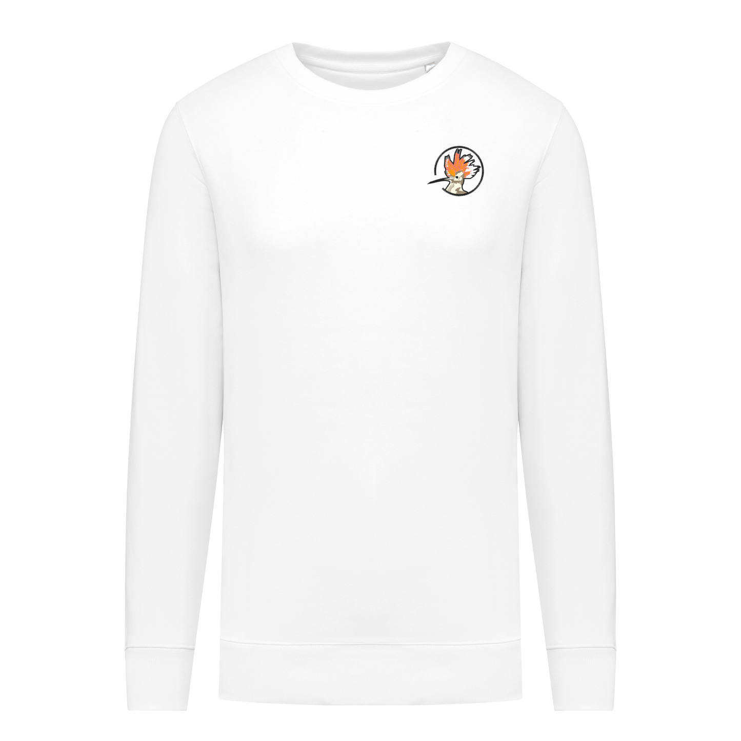 Wiedehopf Bio Unisex Sweatshirt Stick