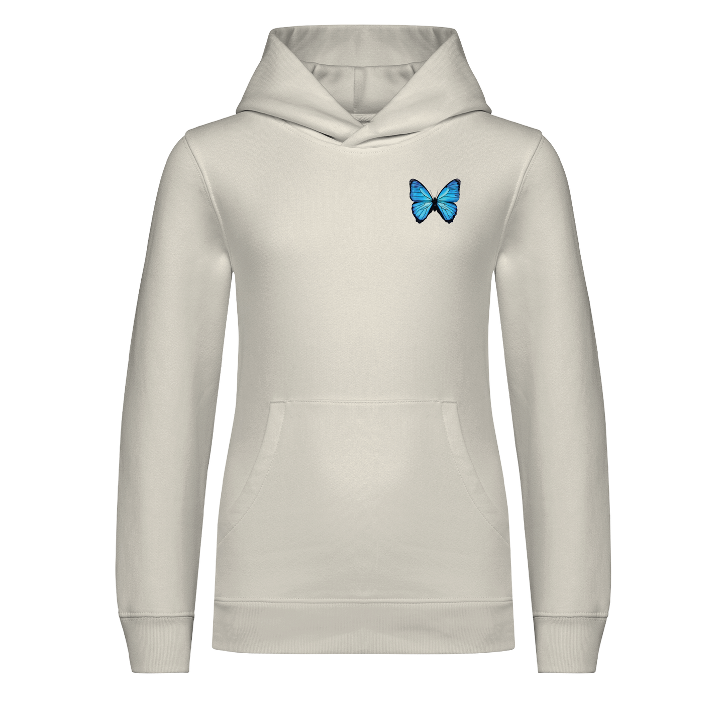 Hochmoor-Bläuling Bio Kinder Unisex Hoodie