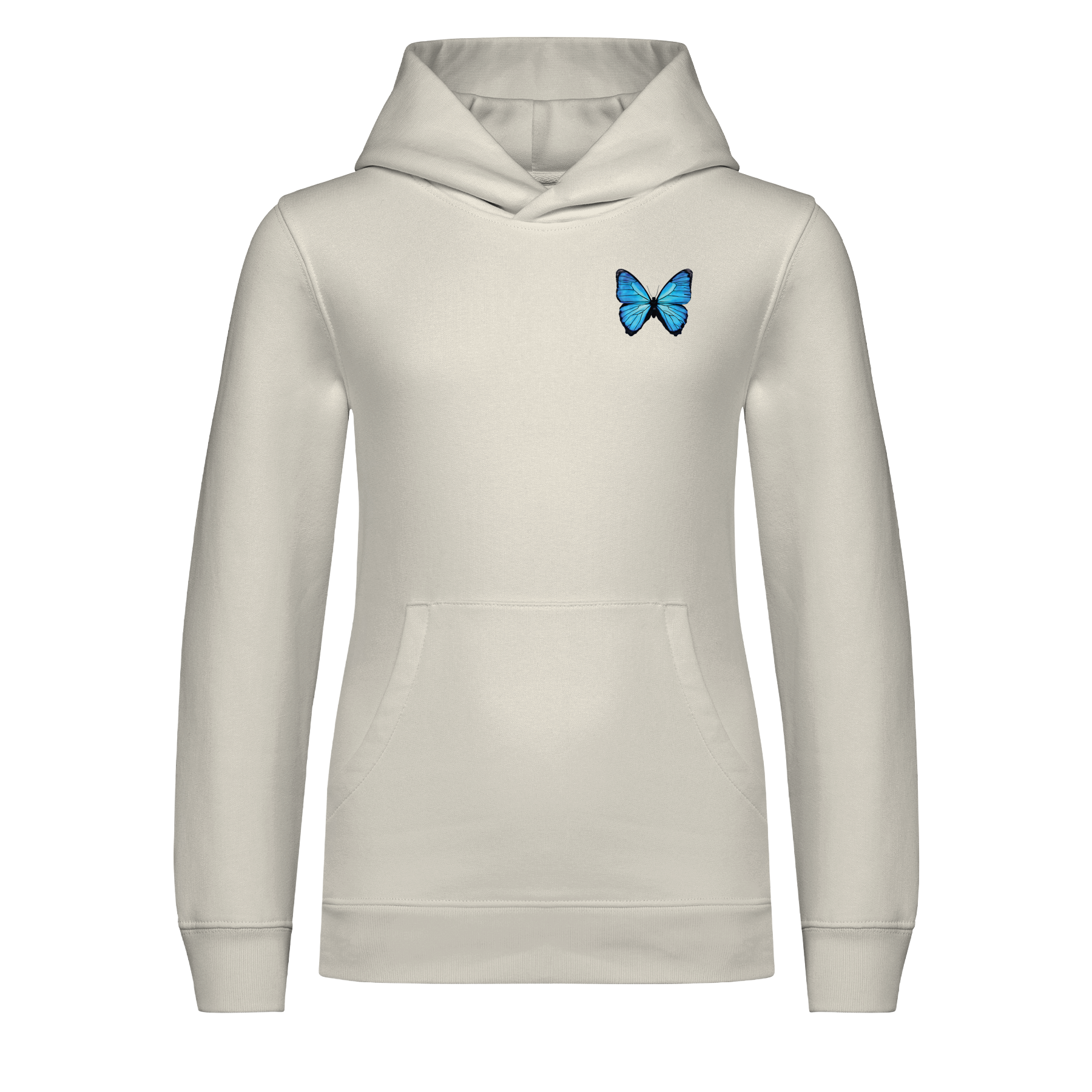 Hochmoor-Bläuling Bio Kinder Unisex Hoodie