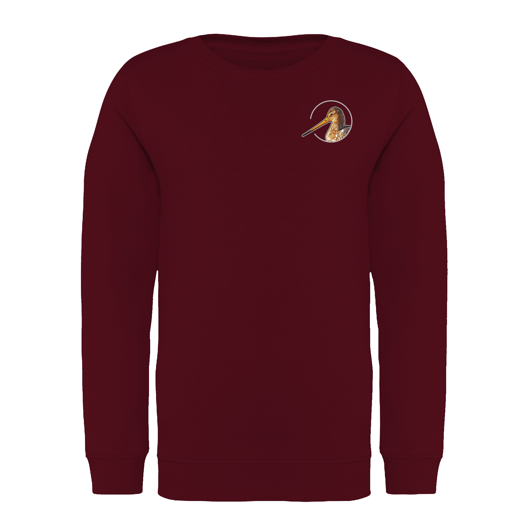 Uferschnepfe Bio Kinder Unisex Sweatshirt