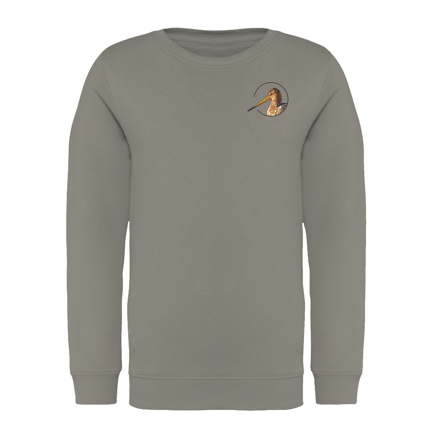 Uferschnepfe Bio Kinder Unisex Sweatshirt