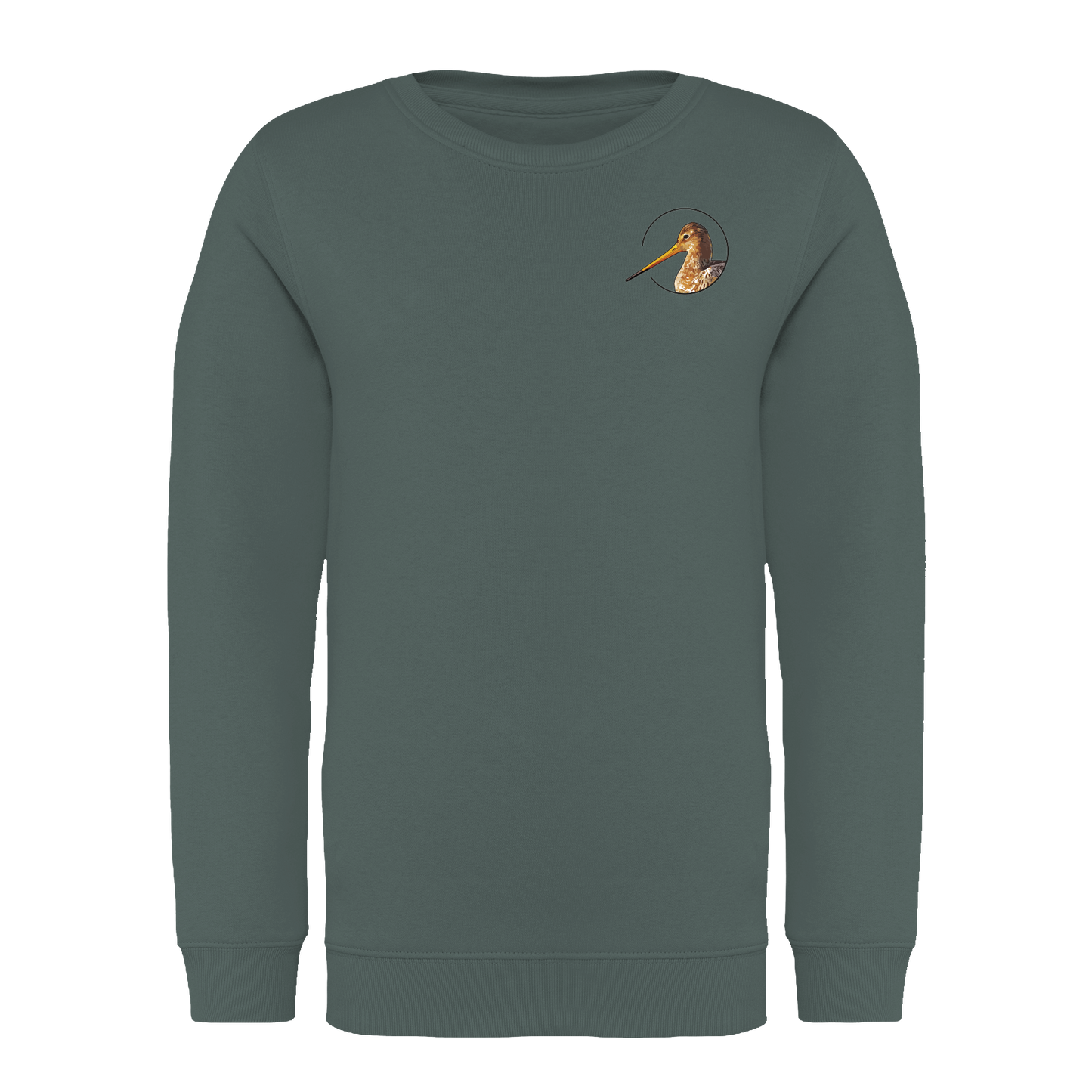 Uferschnepfe Bio Kinder Unisex Sweatshirt