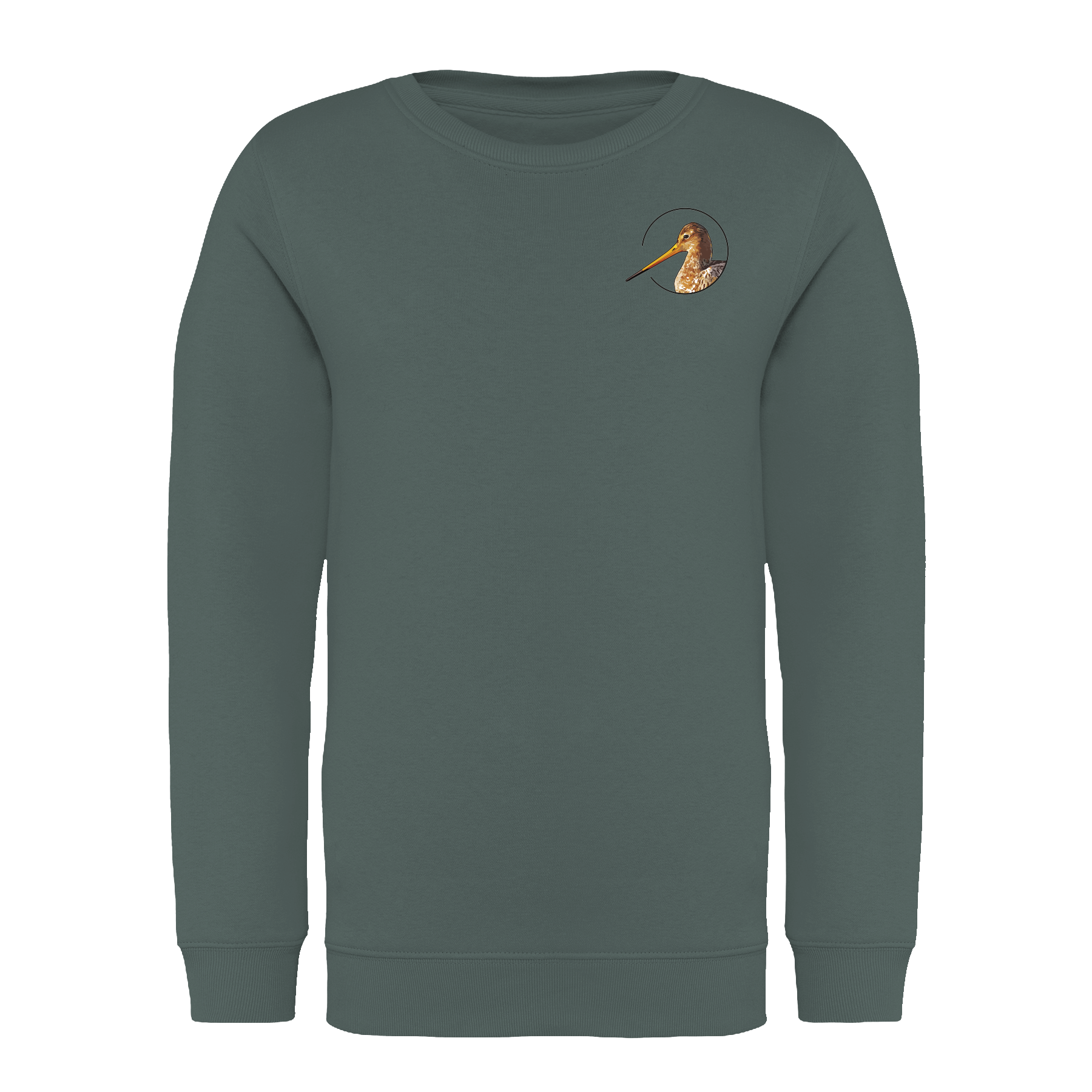 Uferschnepfe Bio Kinder Unisex Sweatshirt