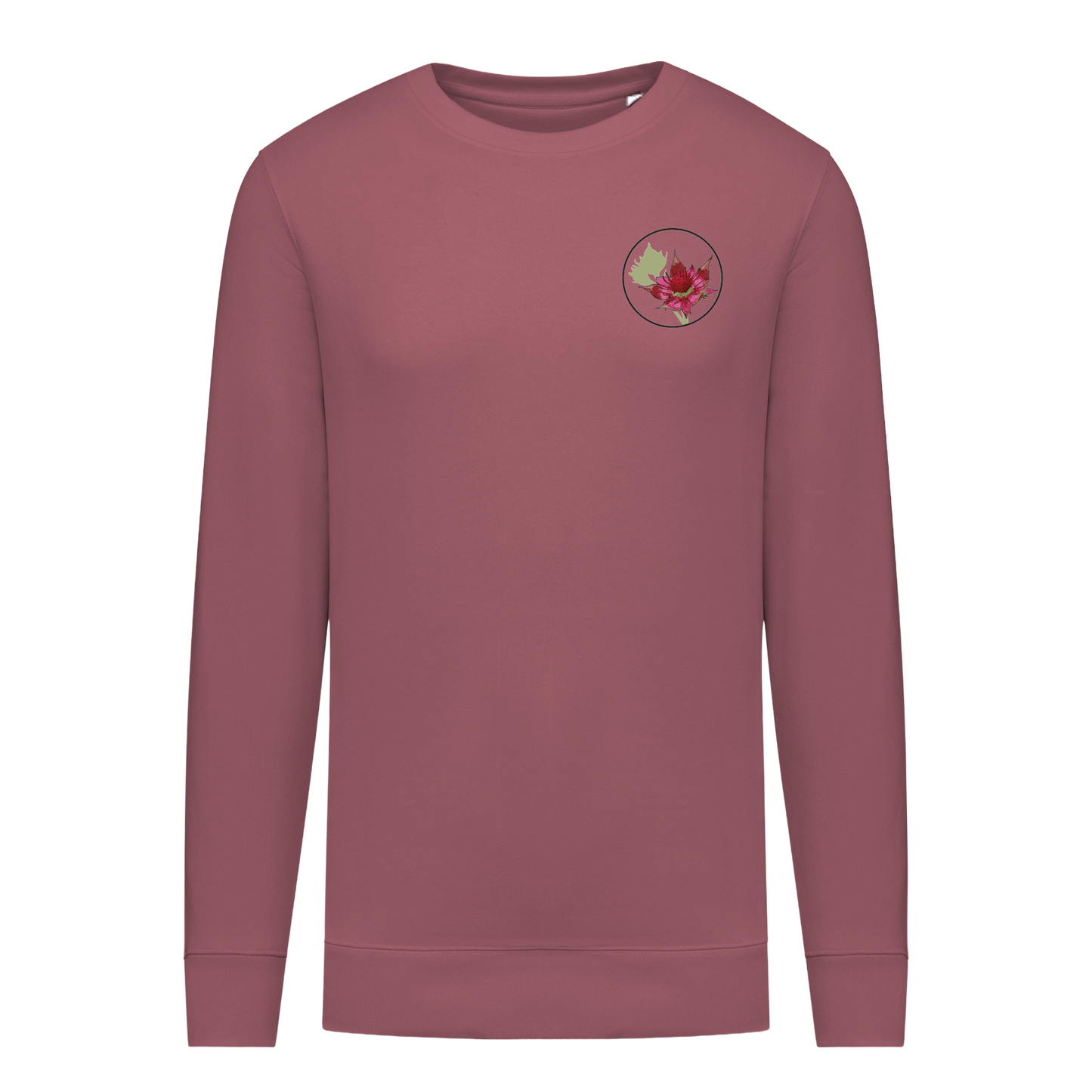 Sumpf-Blutauge Bio Unisex Sweatshirt Backprint