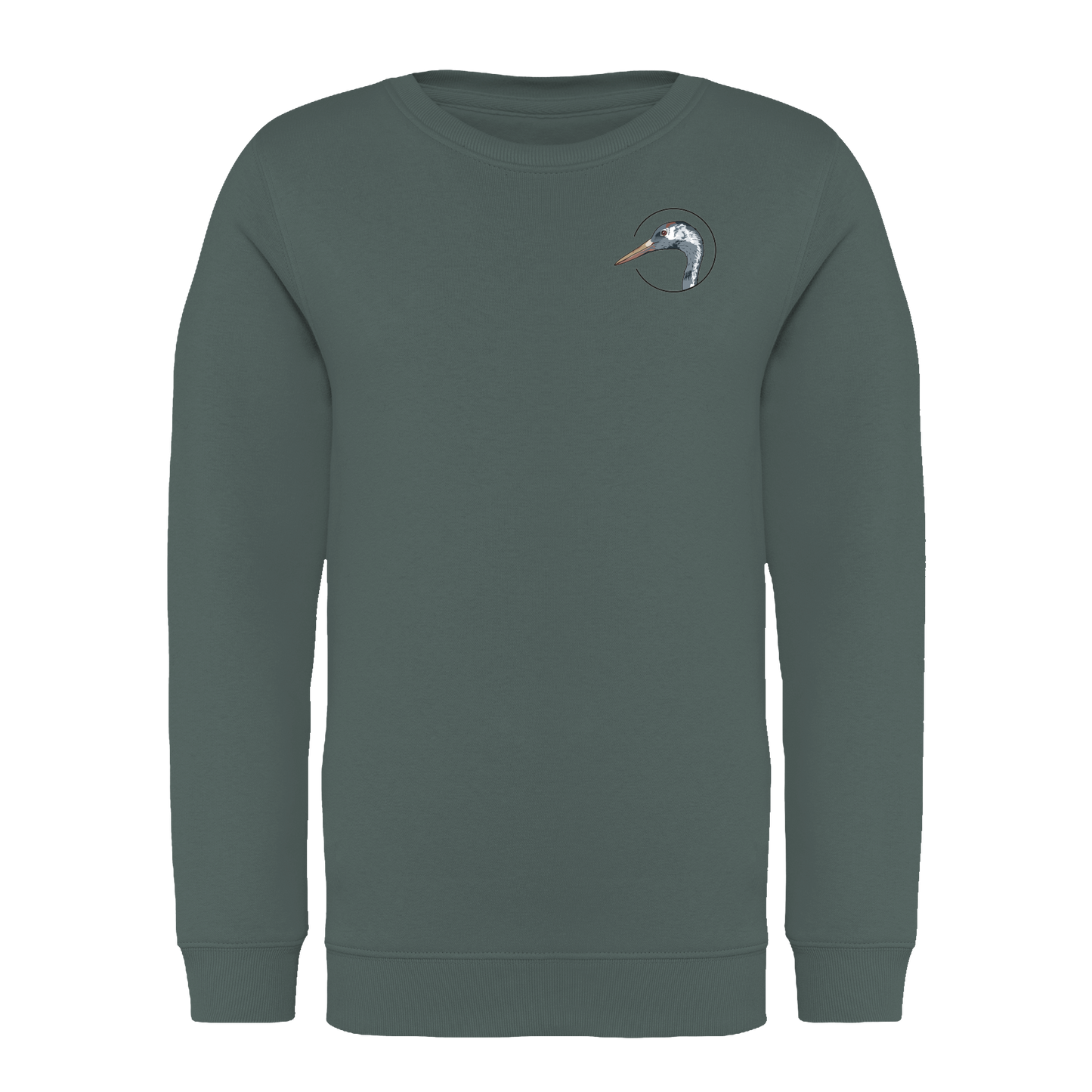 Kranich Bio Kinder Unisex Sweatshirt