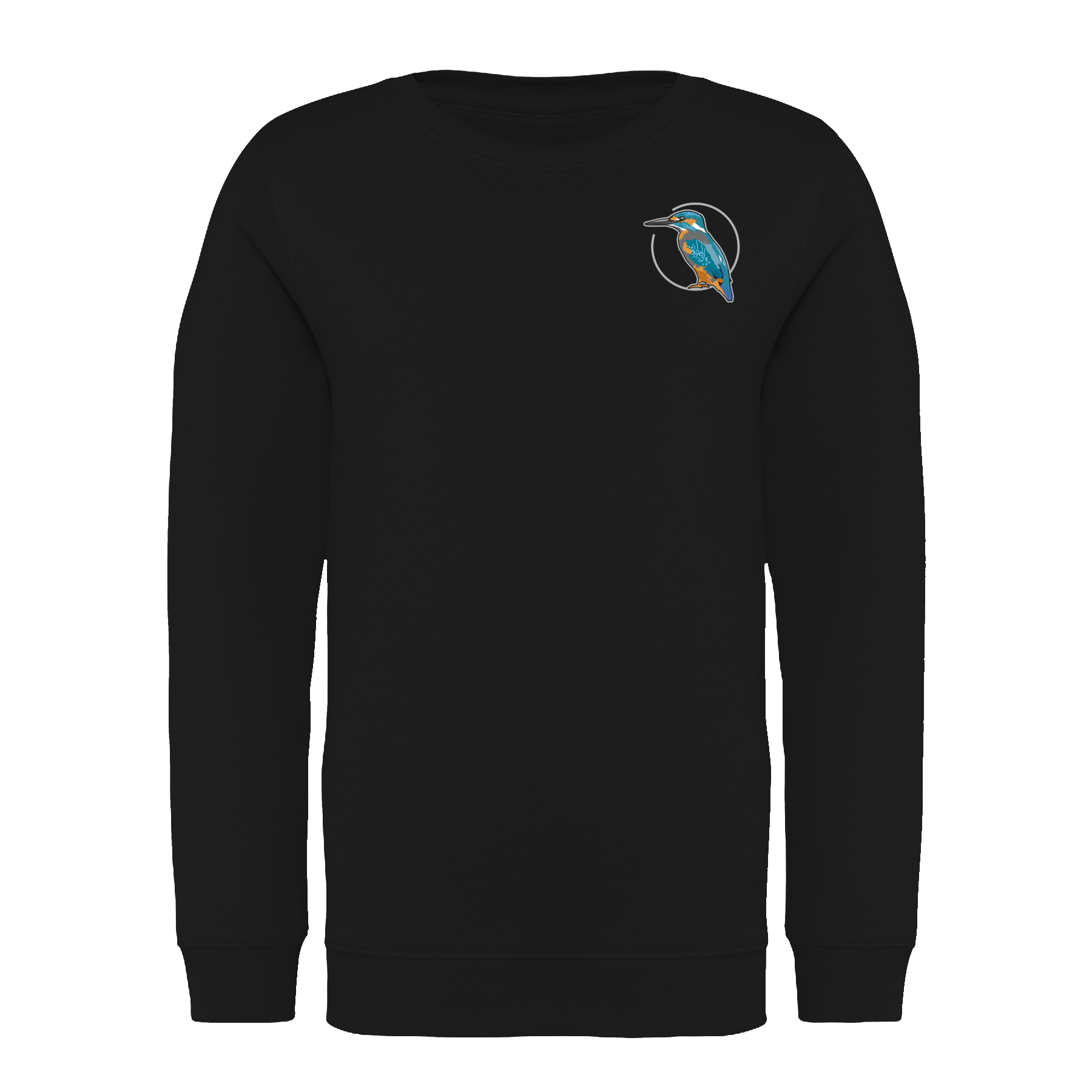 Eisvogel ganz Bio Kinder Unisex Sweatshirt