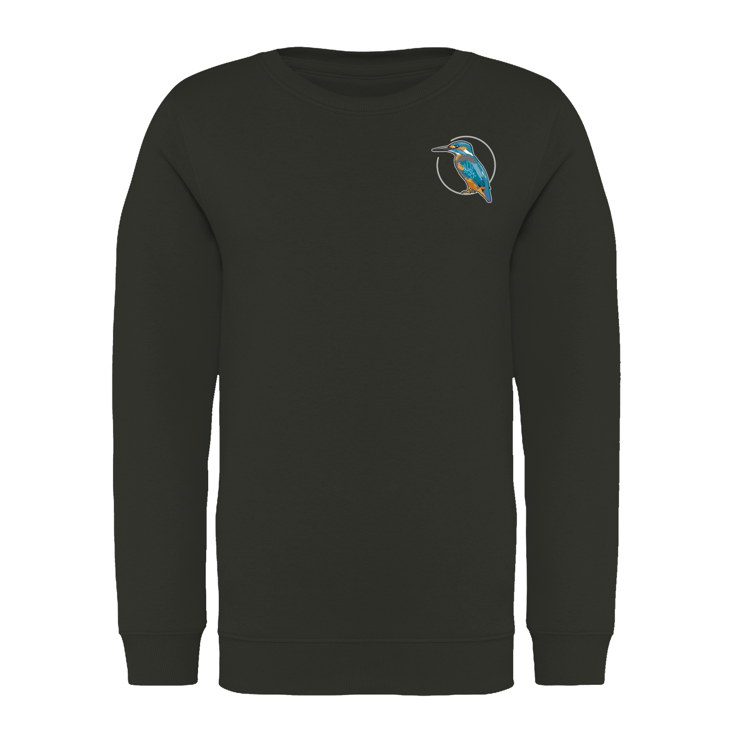 Eisvogel ganz Bio Kinder Unisex Sweatshirt