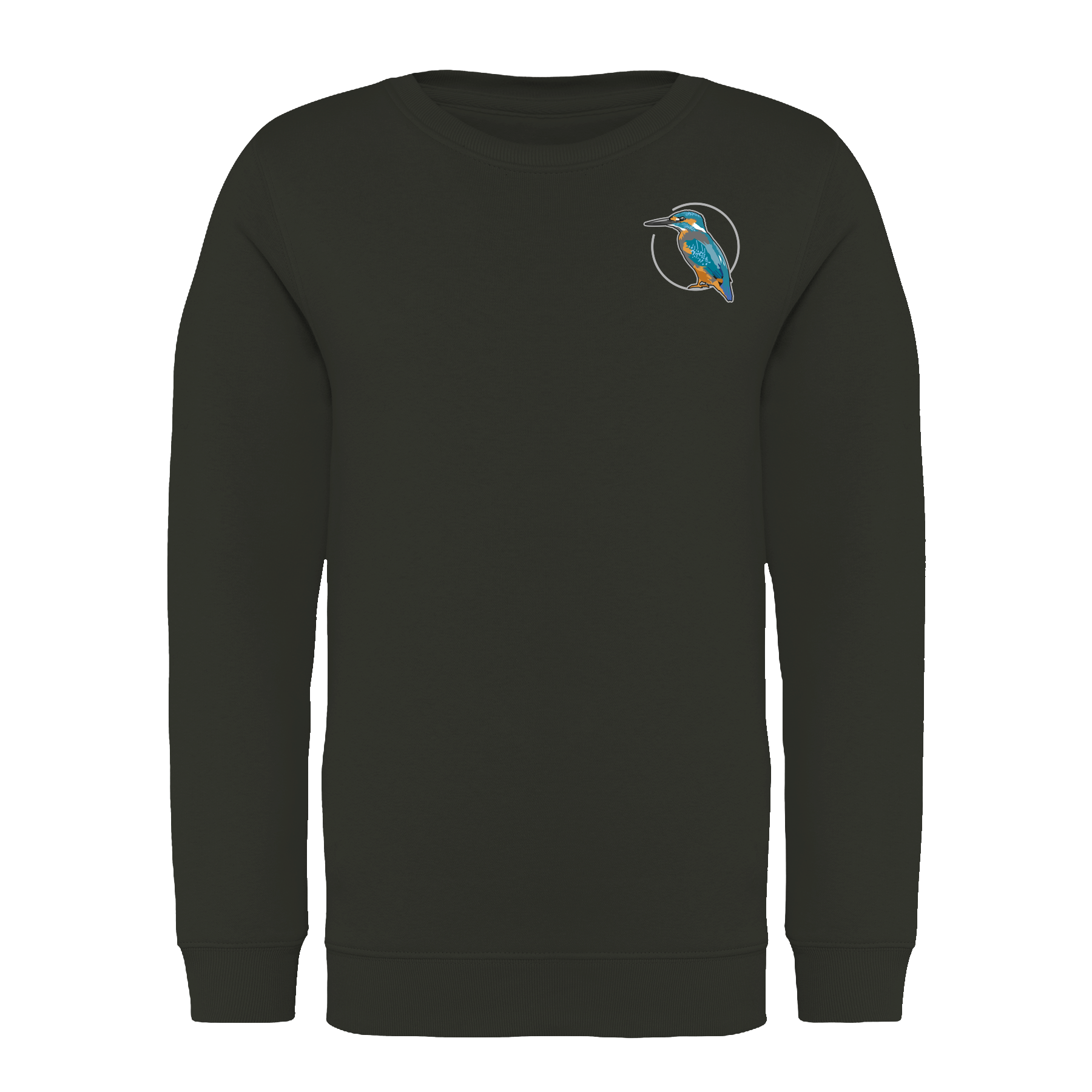 Eisvogel ganz Bio Kinder Unisex Sweatshirt