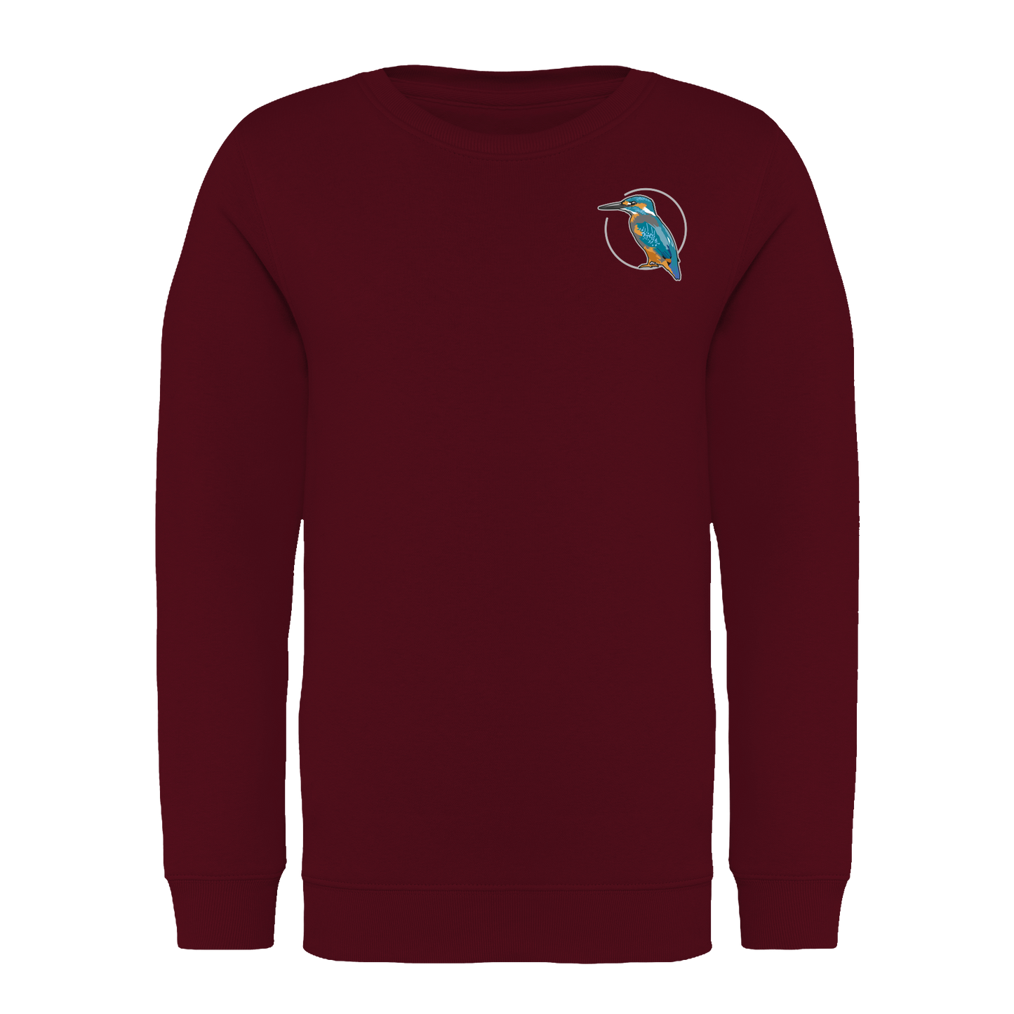 Eisvogel ganz Bio Kinder Unisex Sweatshirt