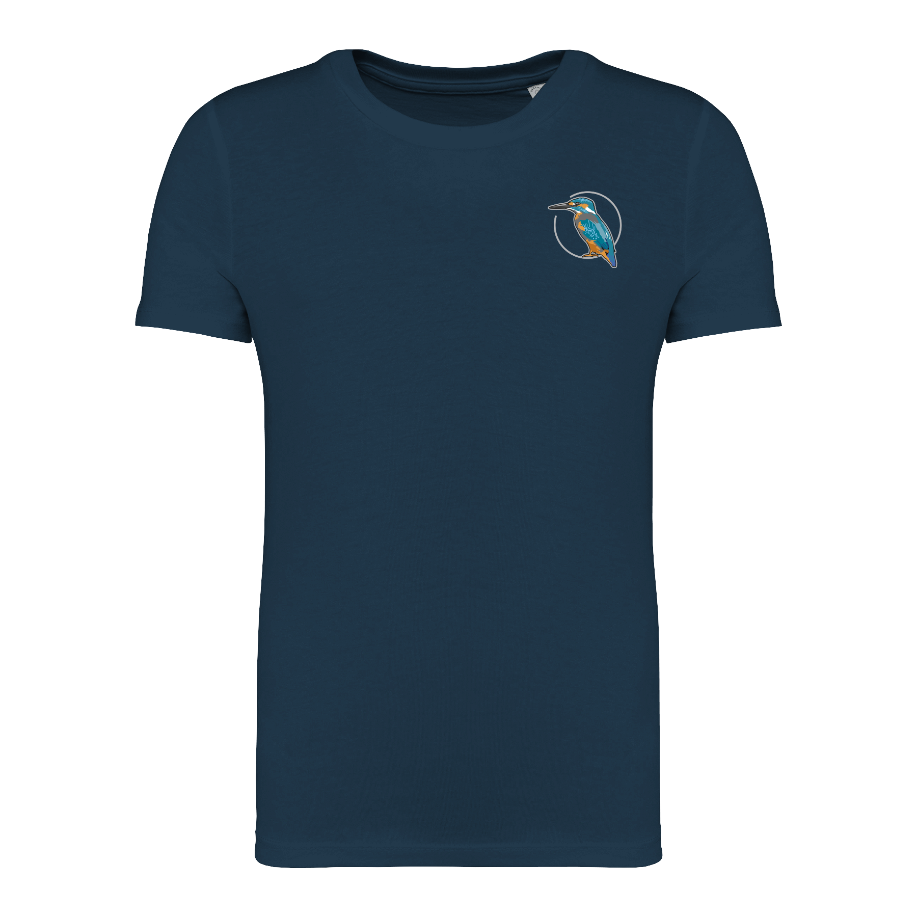 Eisvogel ganz Bio Kinder Unisex T-Shirt