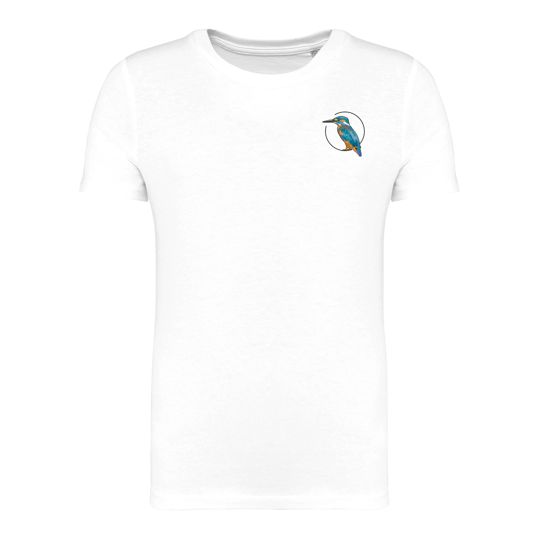 Eisvogel ganz Bio Kinder Unisex T-Shirt