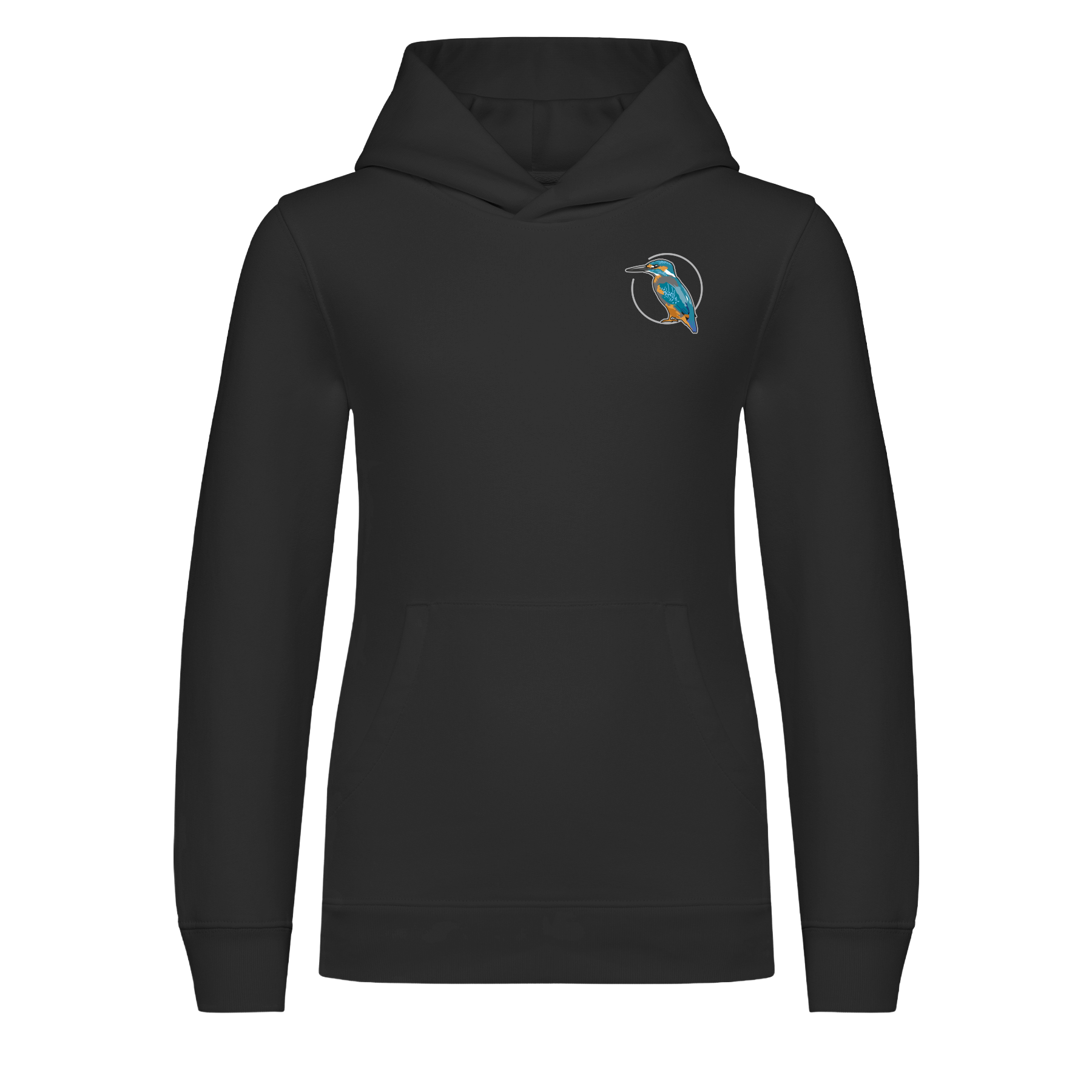 Eisvogel ganz Bio Kinder Unisex Hoodie