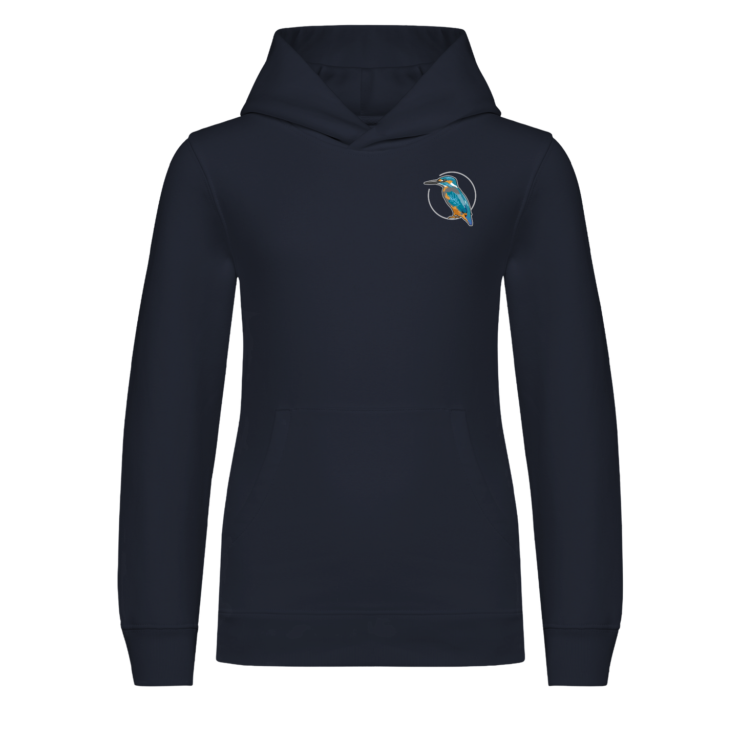 Eisvogel ganz Bio Kinder Unisex Hoodie