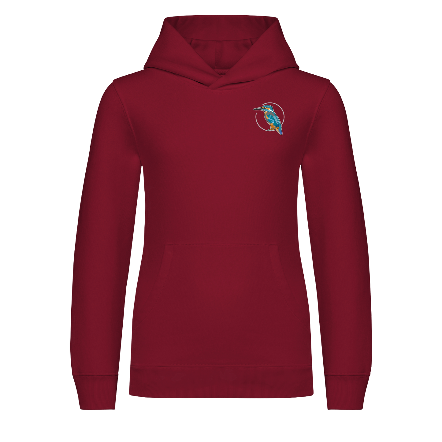 Eisvogel ganz Bio Kinder Unisex Hoodie
