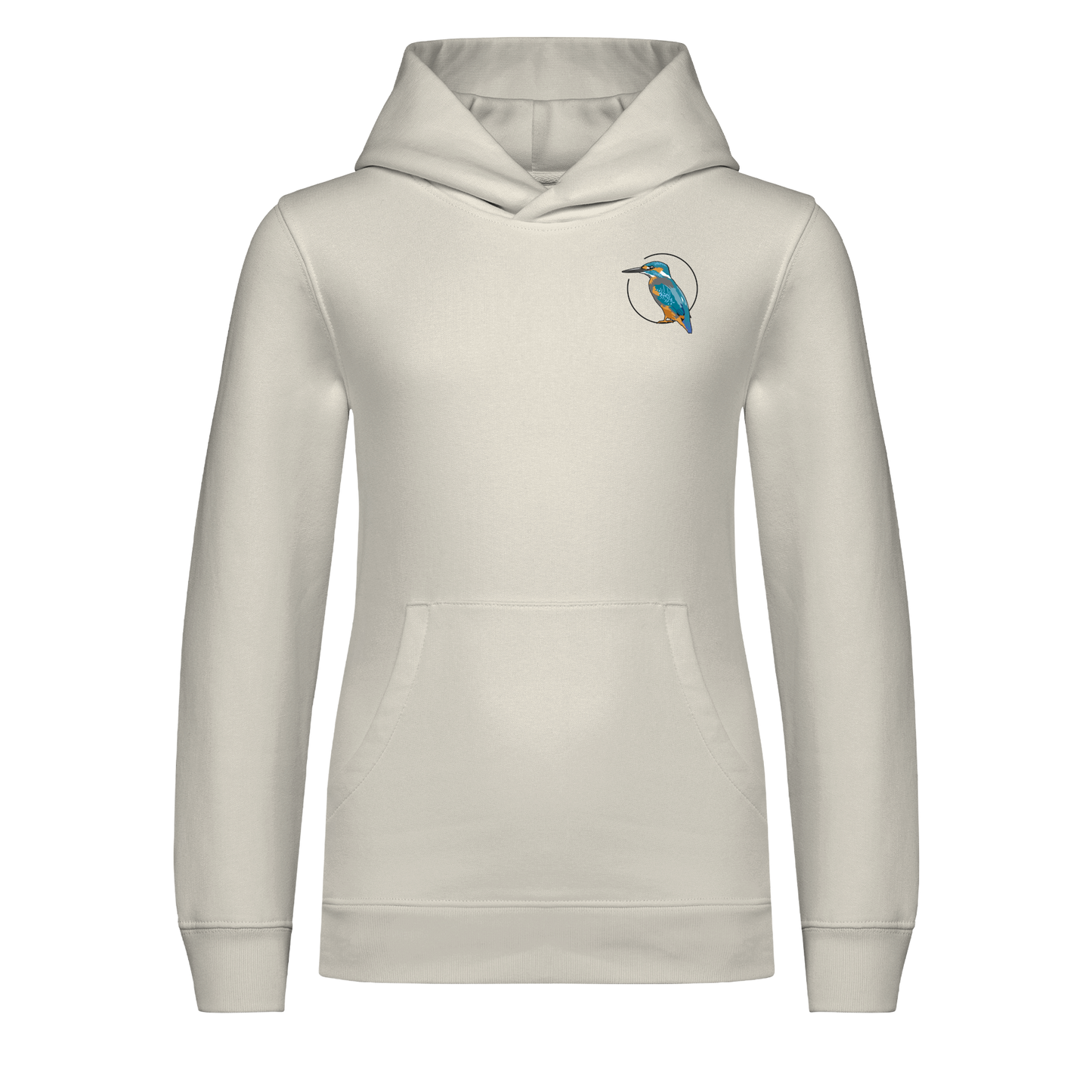 Eisvogel ganz Bio Kinder Unisex Hoodie