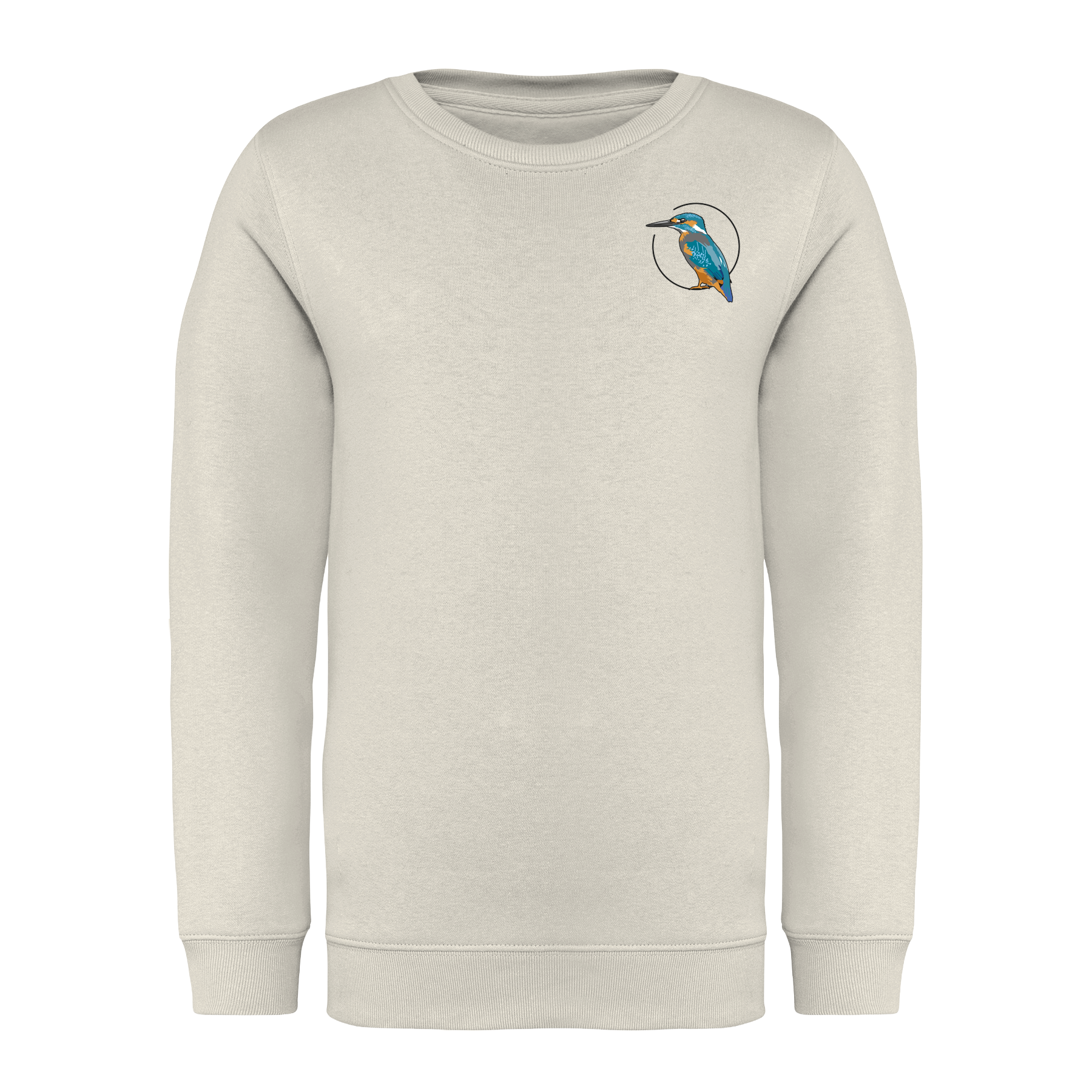 Eisvogel ganz Bio Kinder Unisex Sweatshirt