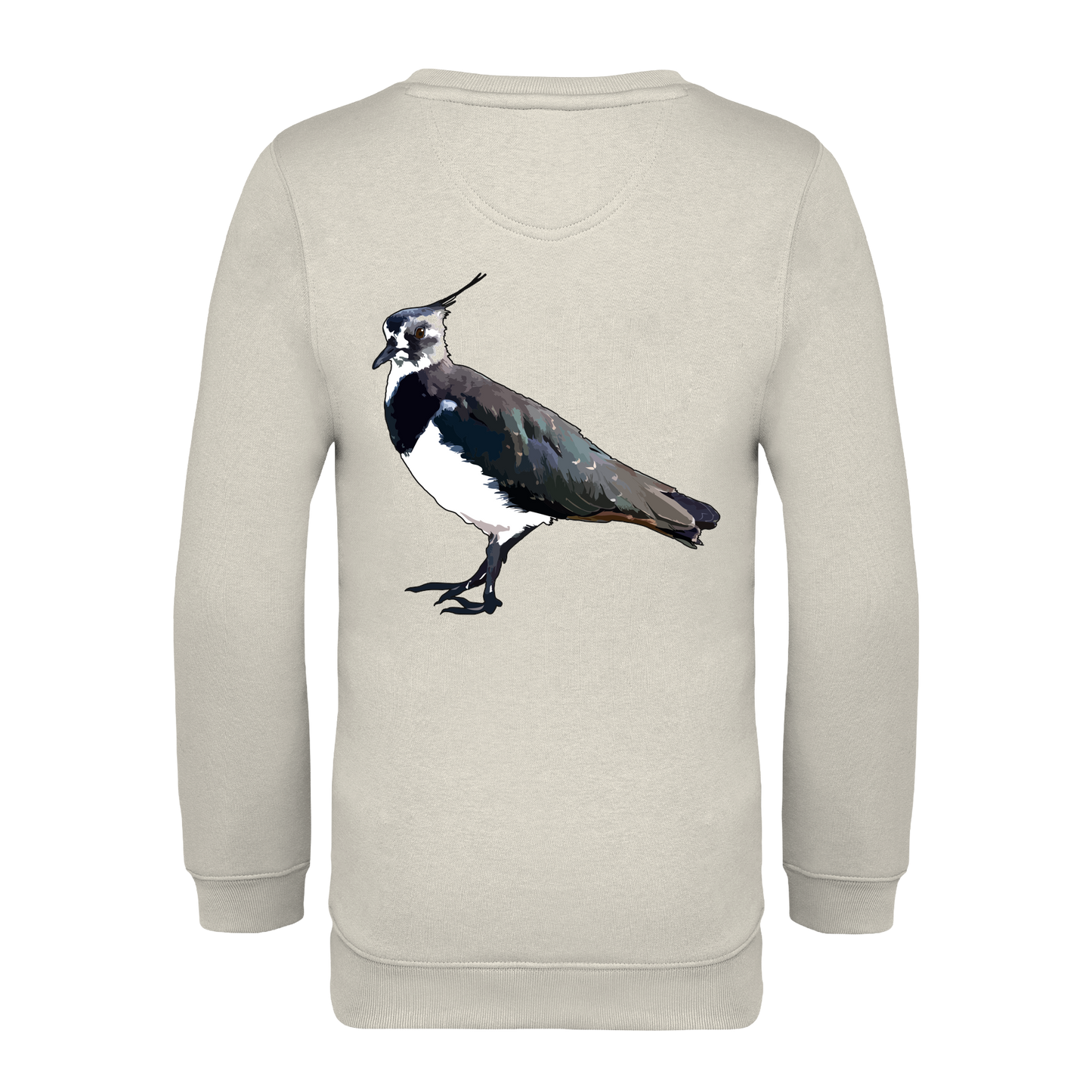 Kiebitz Bio Kinder Unisex Sweatshirt Backprint