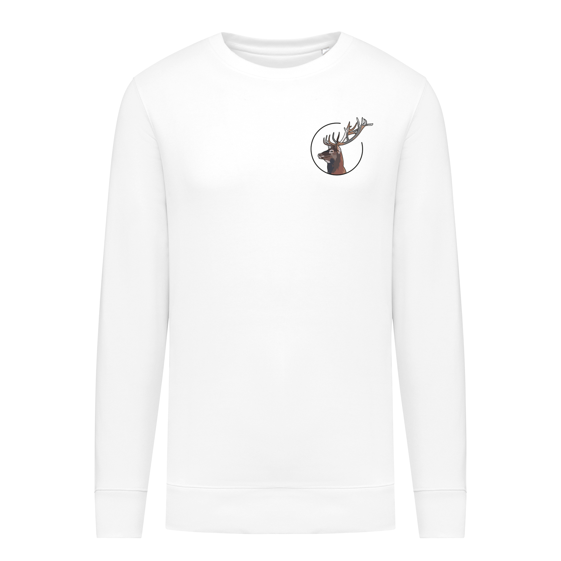 Hirsch Bio Männer Sweatshirt