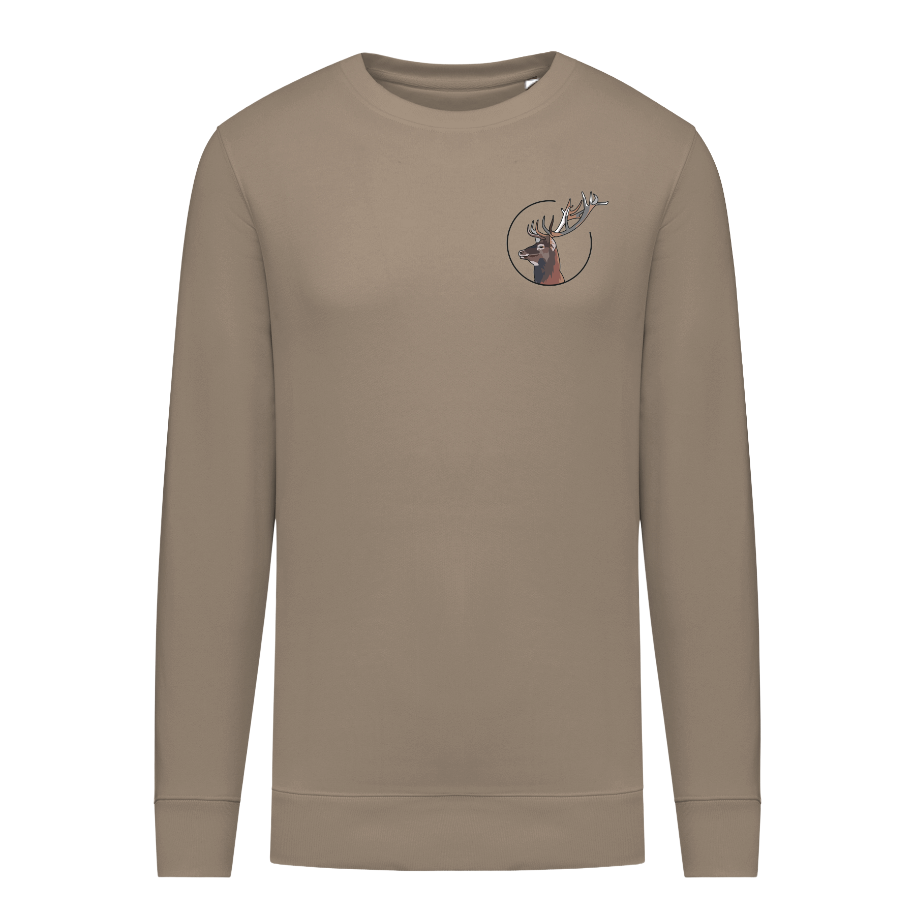 Hirsch Bio Männer Sweatshirt