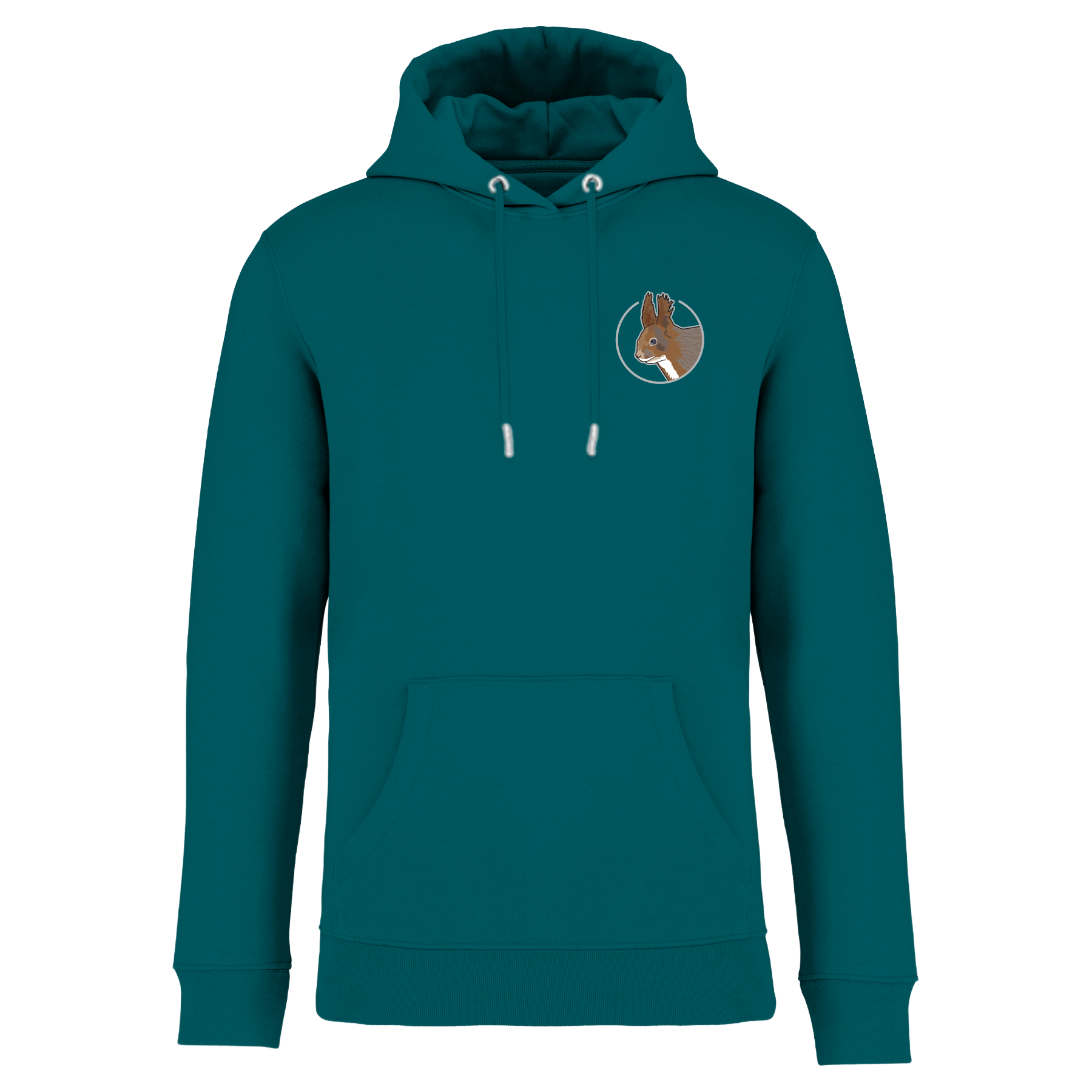 Eichhörnchen Bio Männer Hoodie