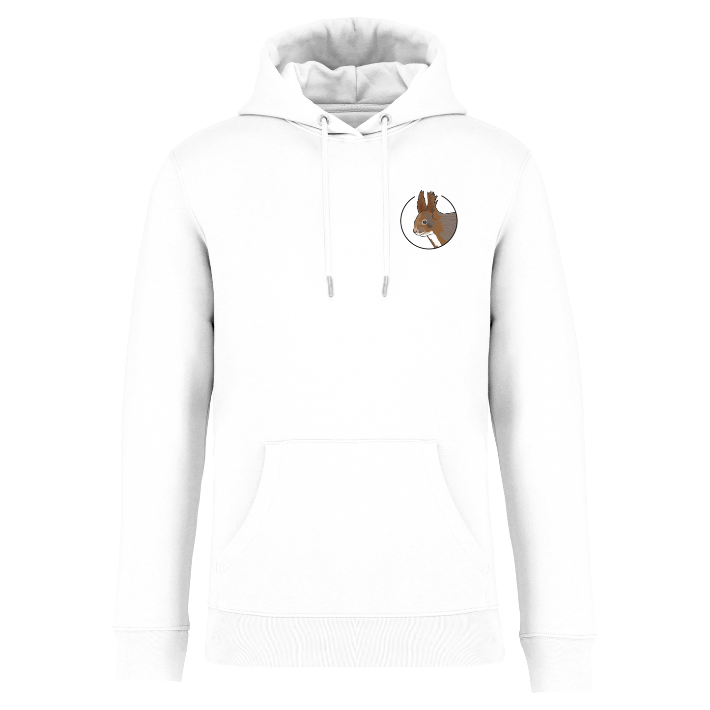 Eichhörnchen Bio Männer Hoodie
