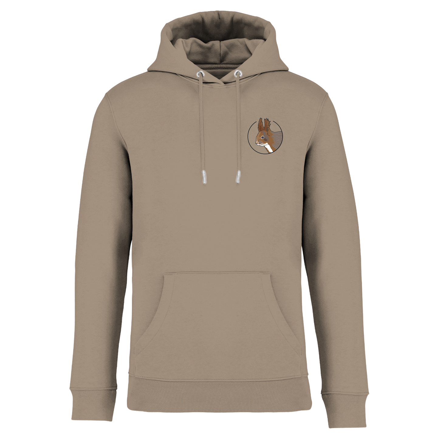 Eichhörnchen Bio Männer Hoodie