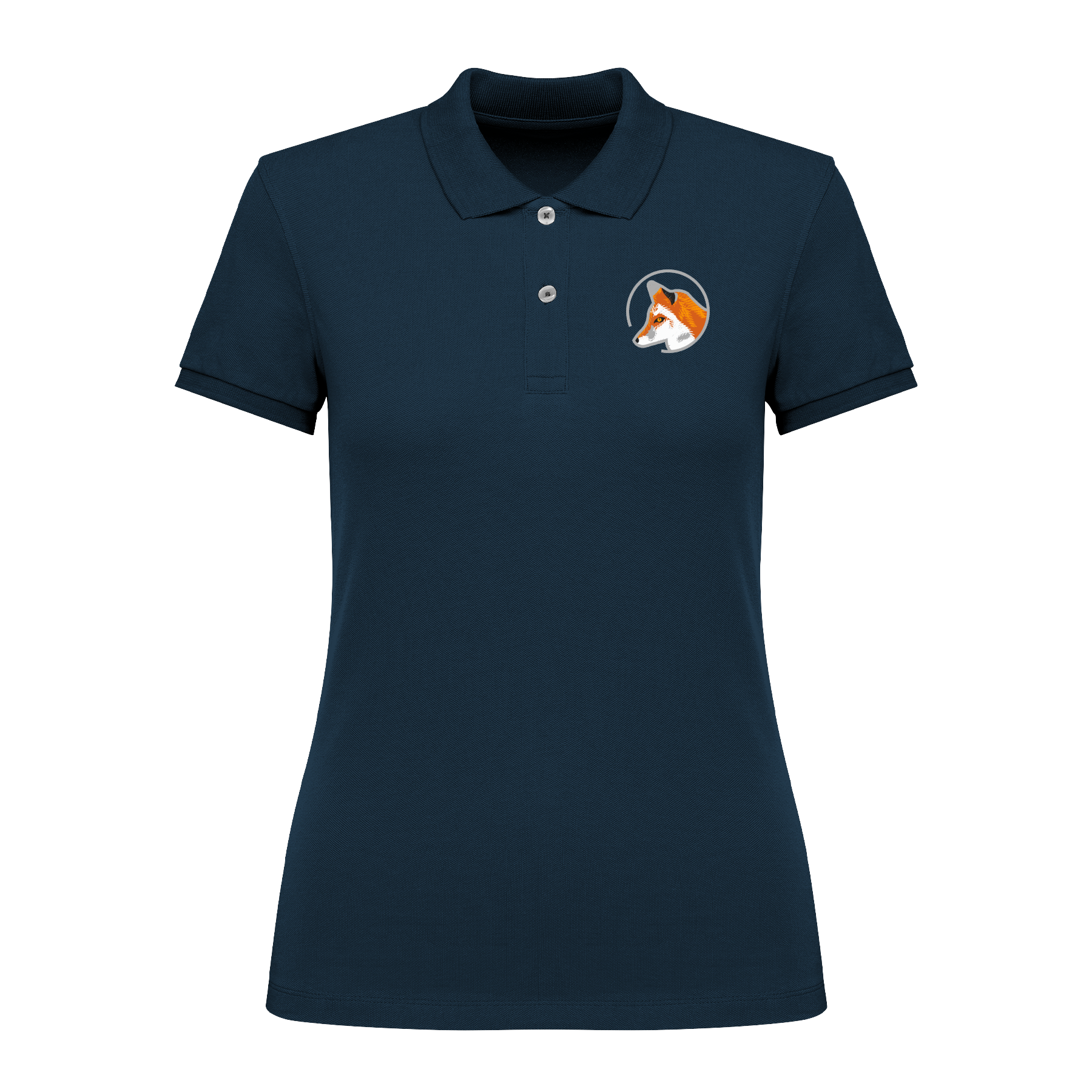 Fuchs Bio Frauen Poloshirt Stick
