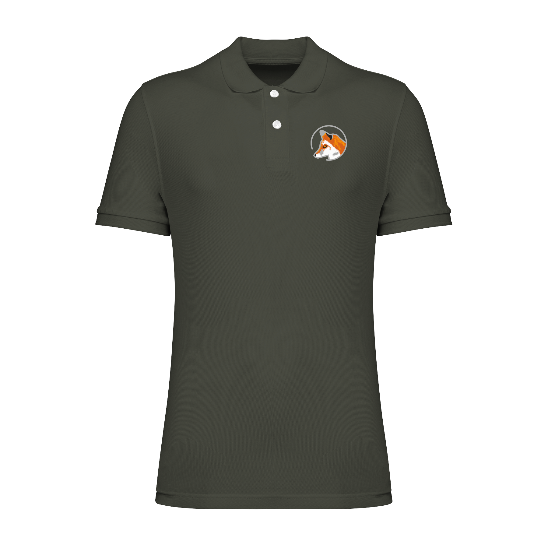 Fuchs Bio Männer Poloshirt Stick