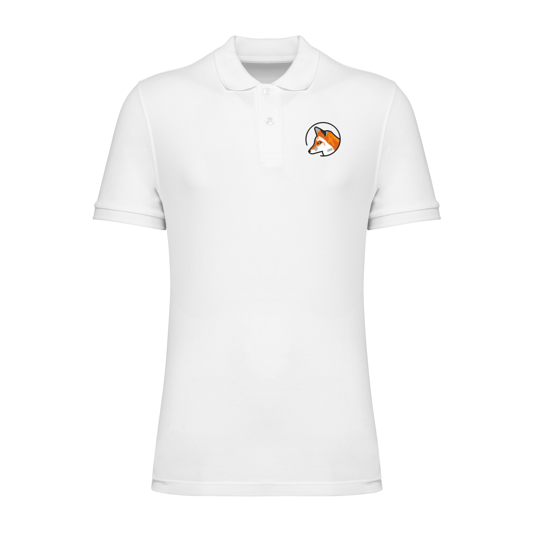 Fuchs Bio Männer Poloshirt Stick