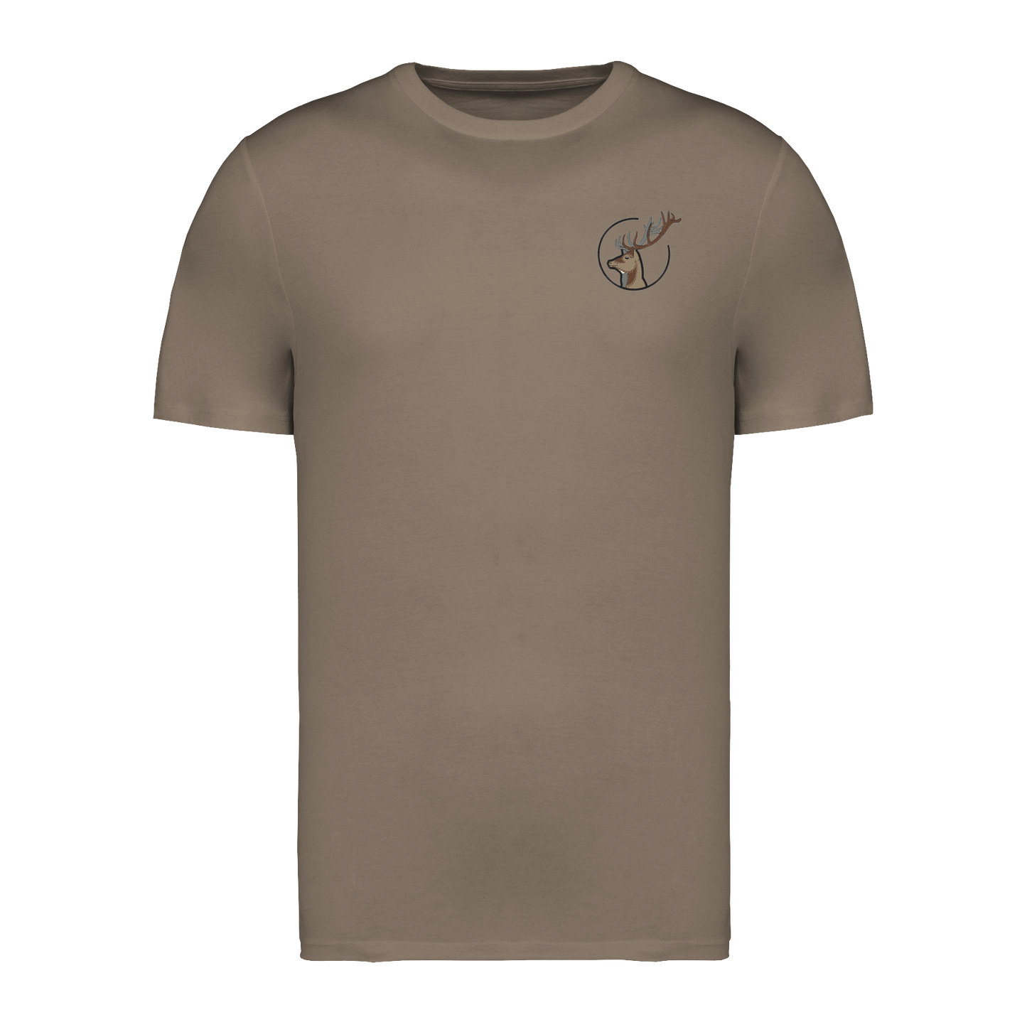 Hirsch Bio Männer T-Shirt Stick