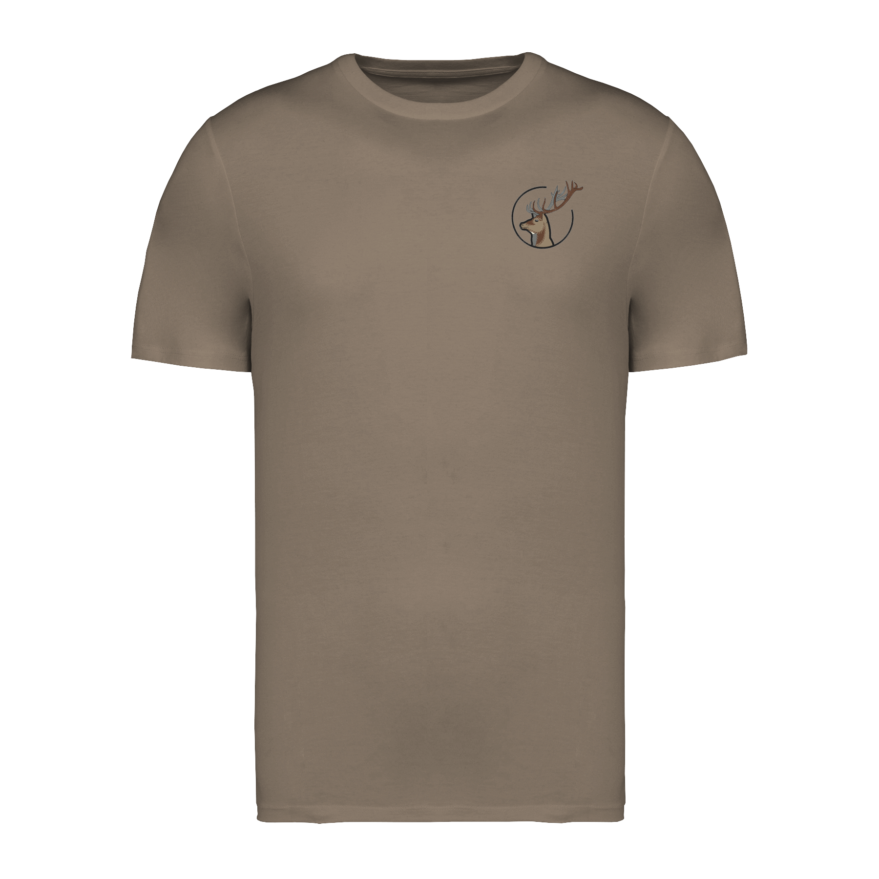 Hirsch Bio Männer T-Shirt Stick