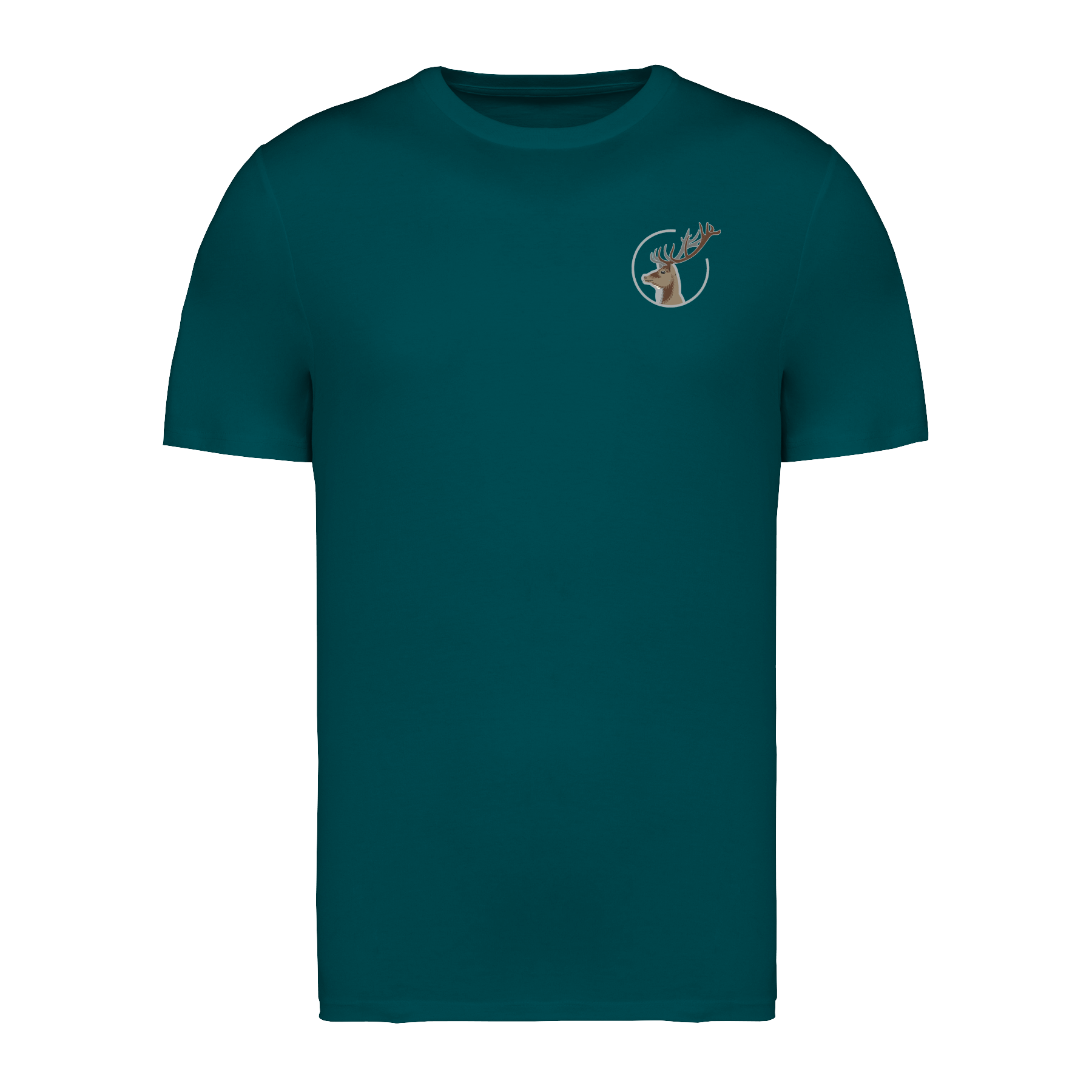 Hirsch Bio Männer T-Shirt Stick