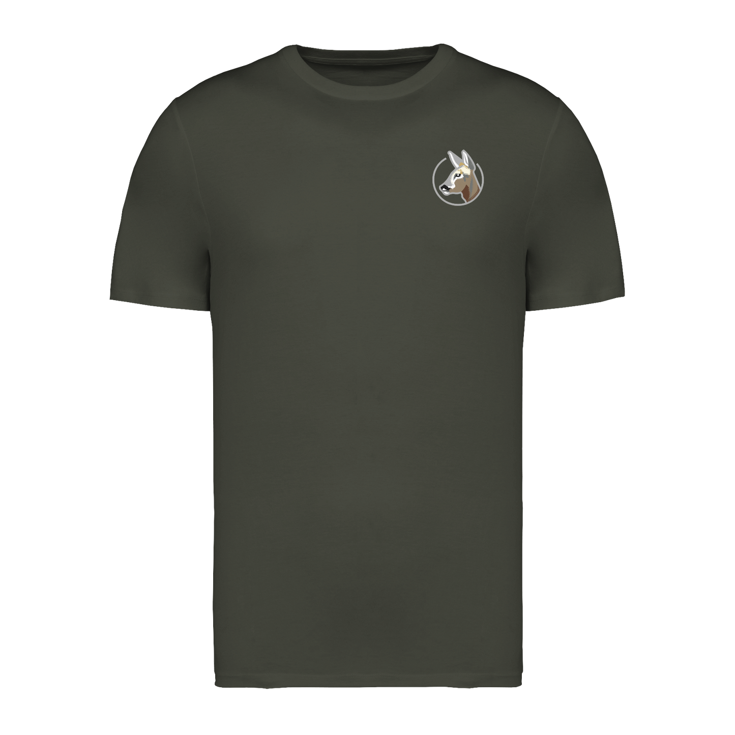 Reh Bio Männer T-Shirt Stick
