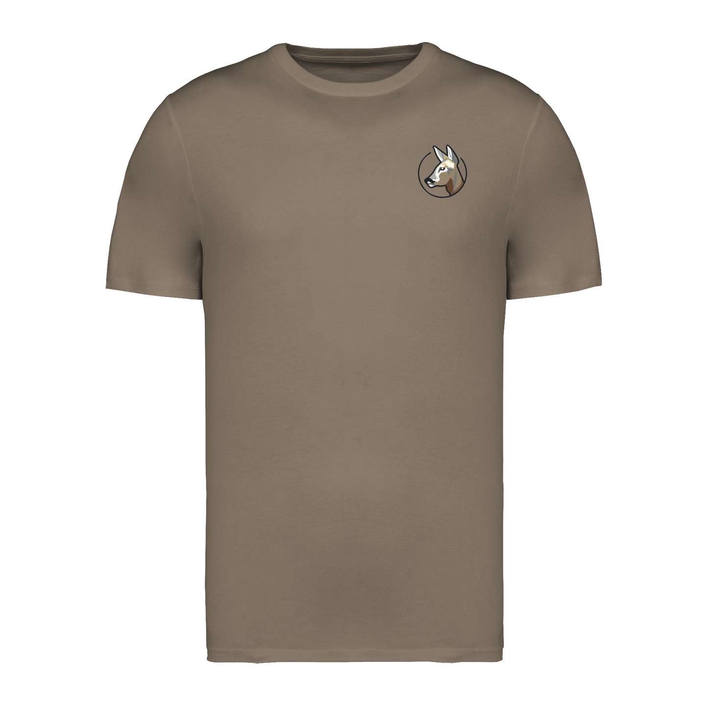 Reh Bio Männer T-Shirt Stick