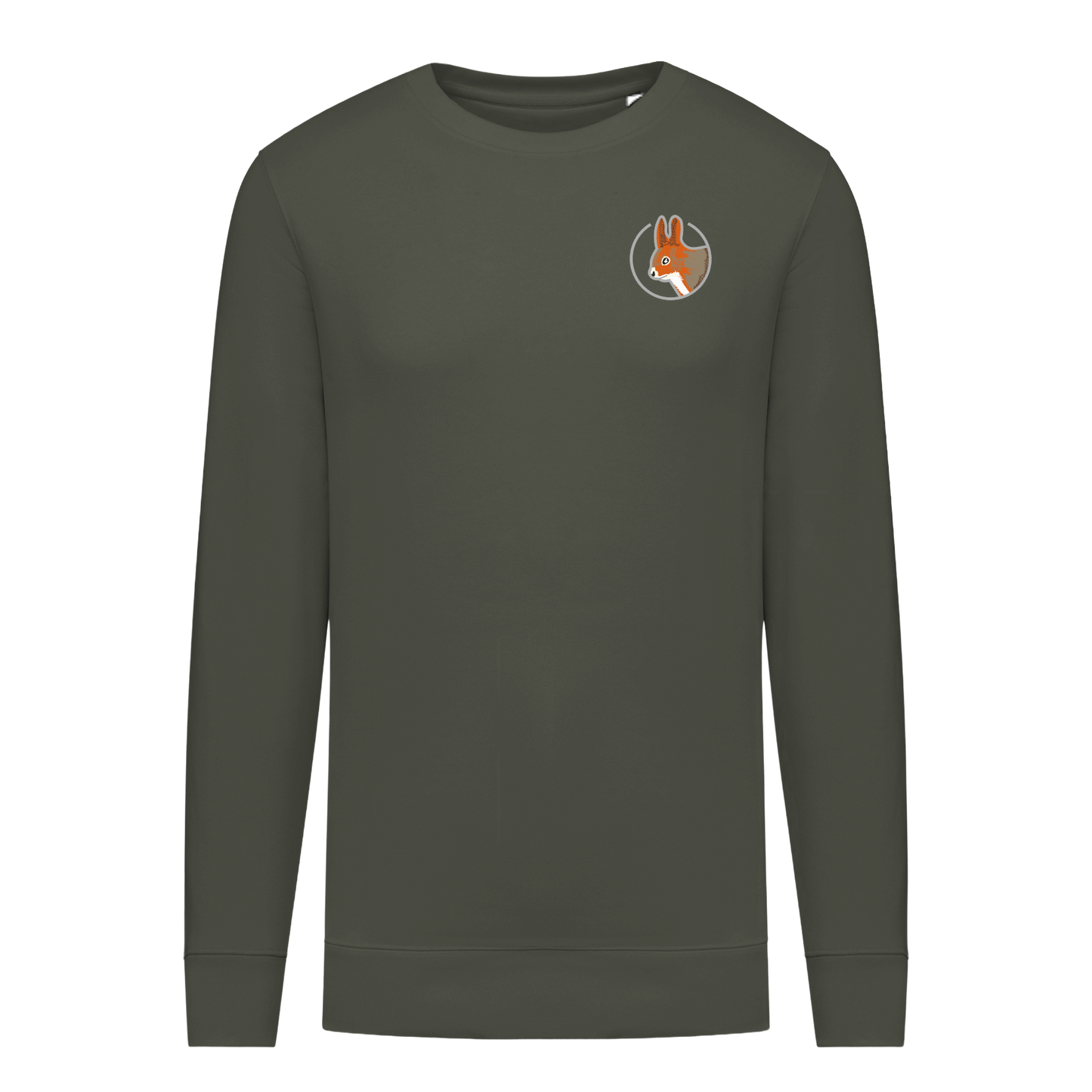 Eichhörnchen Bio Männer Sweatshirt Stick