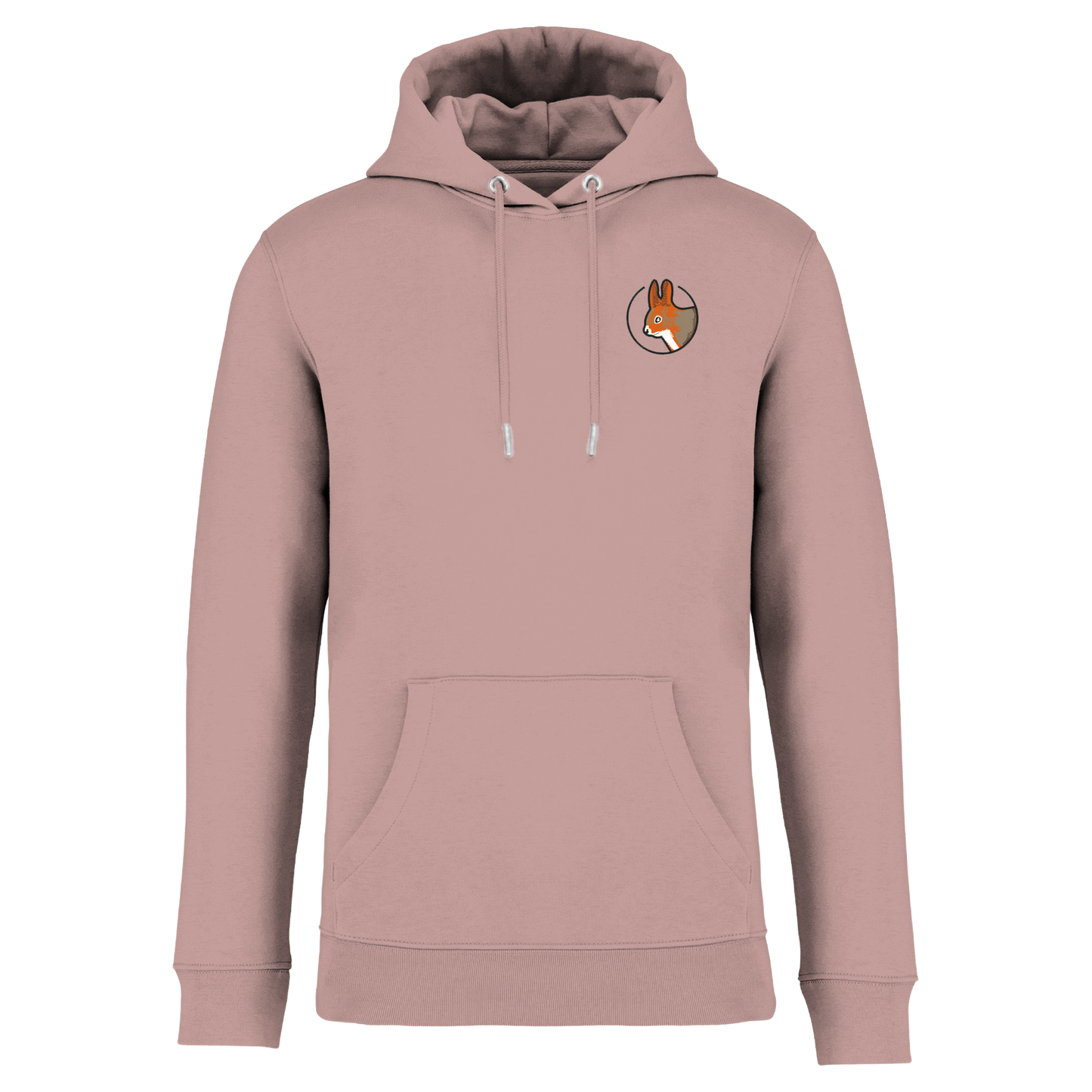 Eichhörnchen Bio Unisex Hoodie Stick