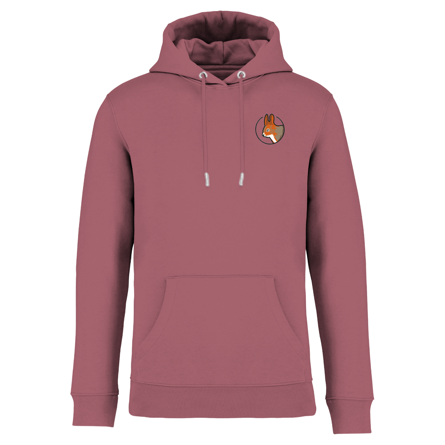 Eichhörnchen Bio Unisex Hoodie Stick