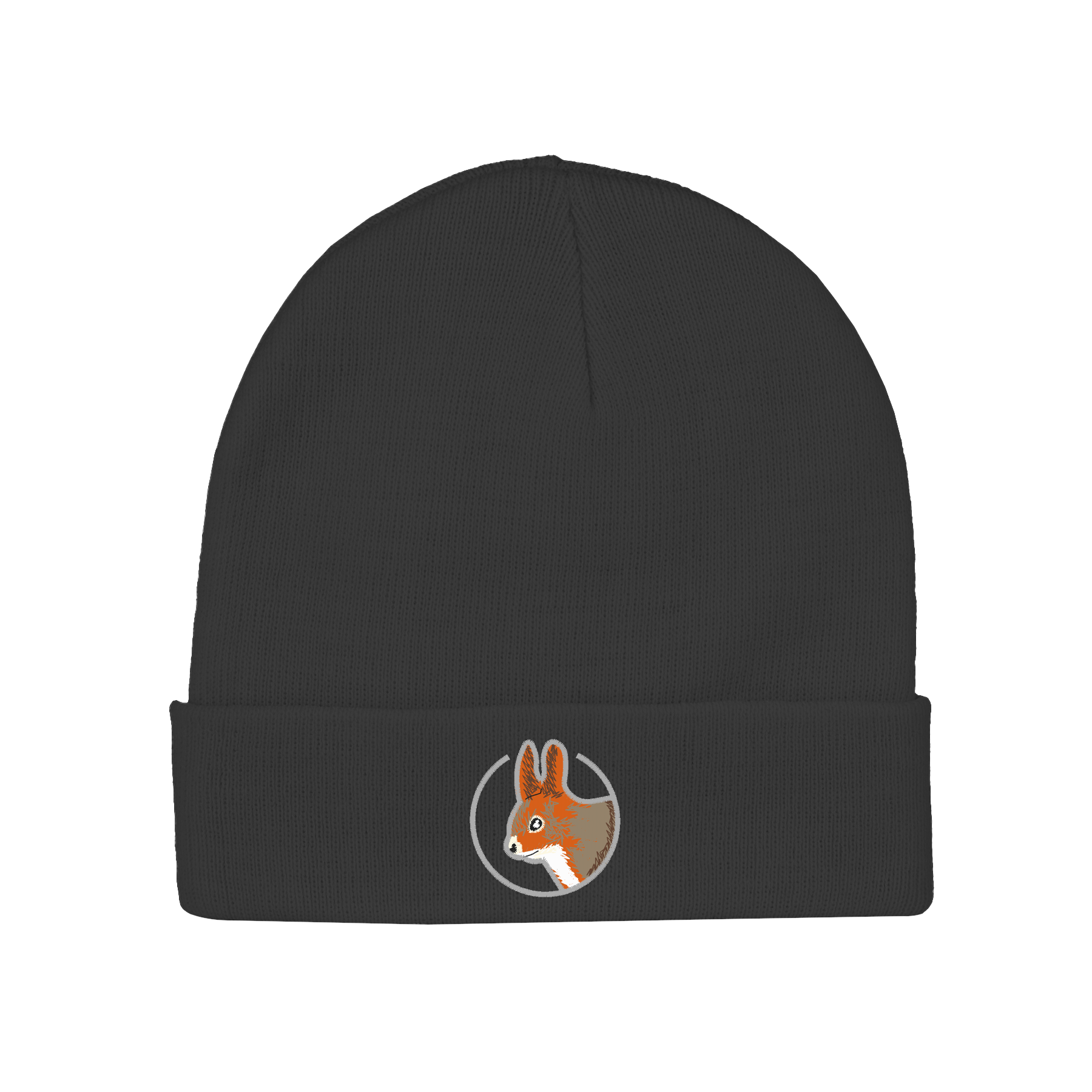 Eichhörnchen Bio Unisex Beanie Stick
