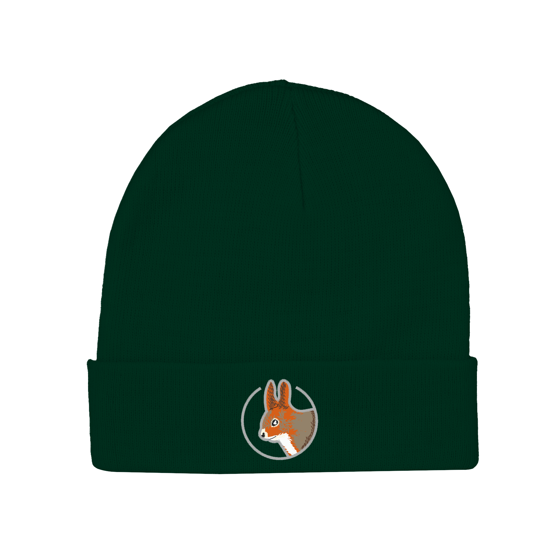 Eichhörnchen Bio Unisex Beanie Stick