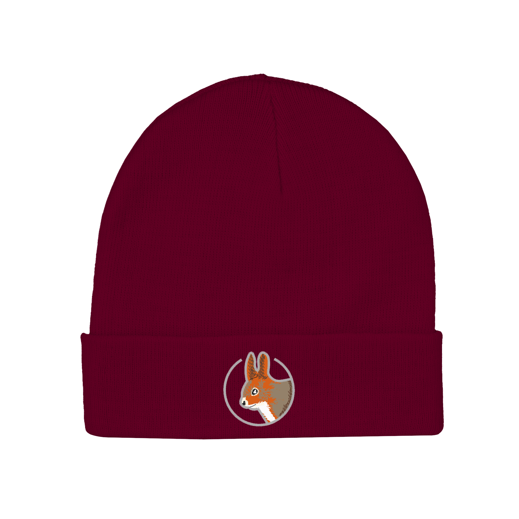 Eichhörnchen Bio Unisex Beanie Stick