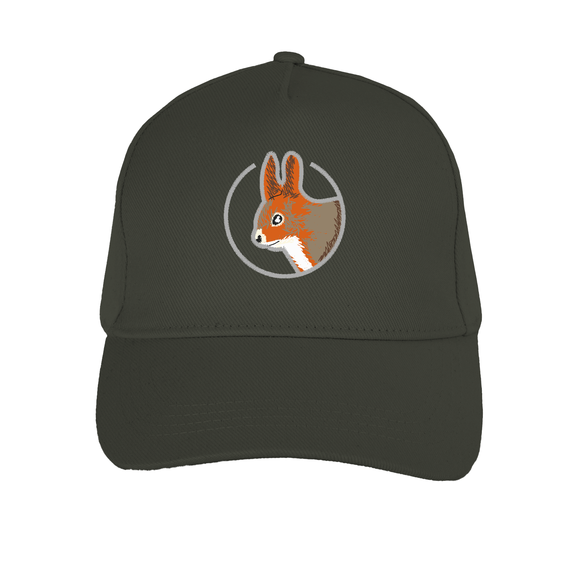 Eichhörnchen Bio Unisex Kappe Stick