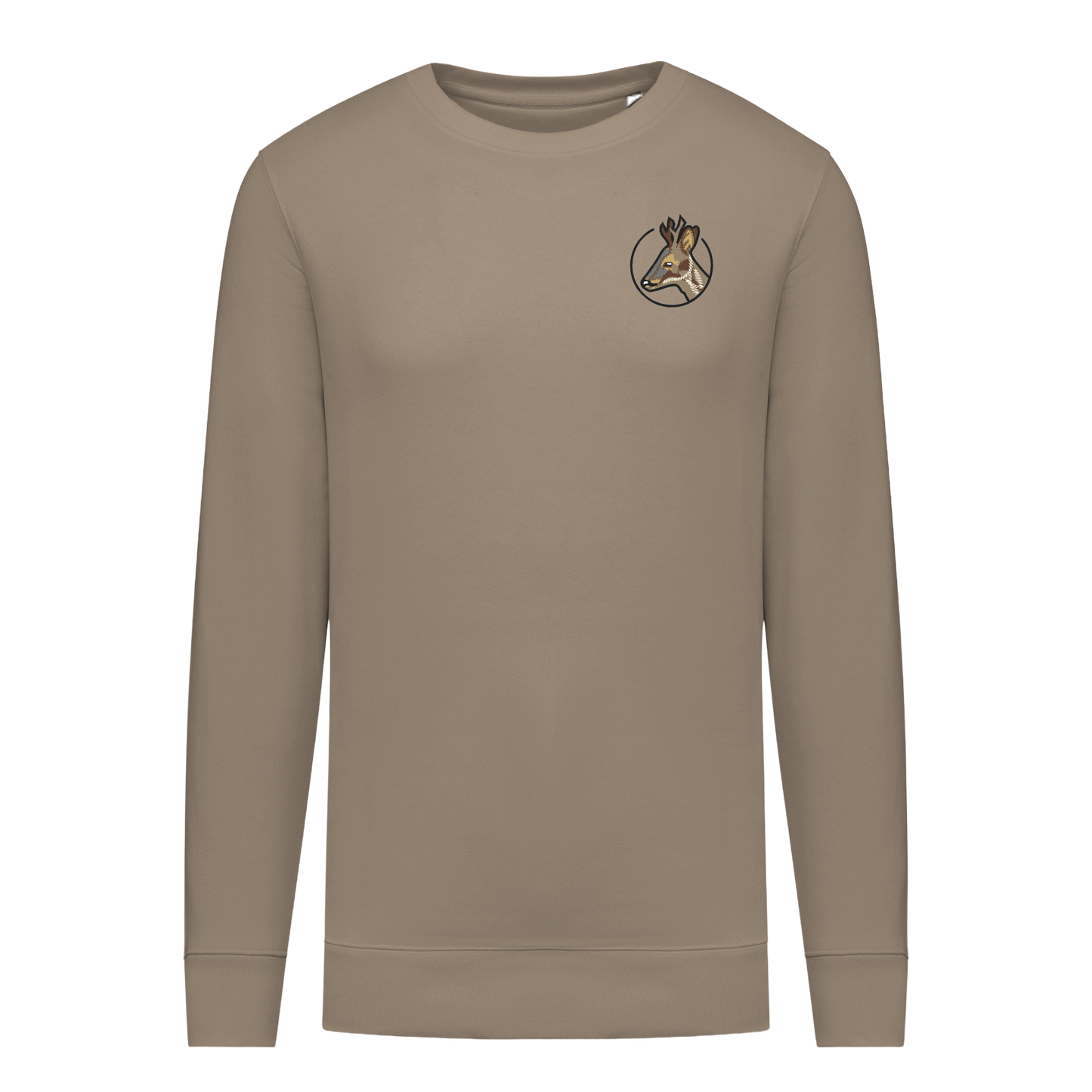 Rehbock Bio Männer Sweatshirt Stick