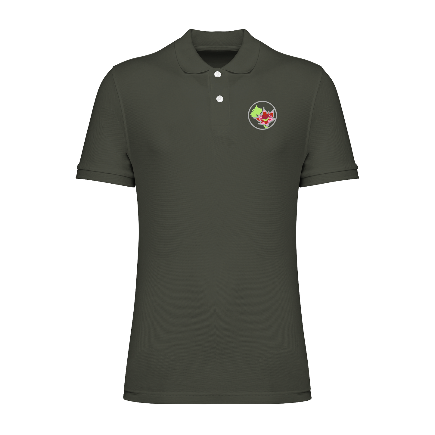 Sumpf-Blutauge Bio Männer Poloshirt Stick